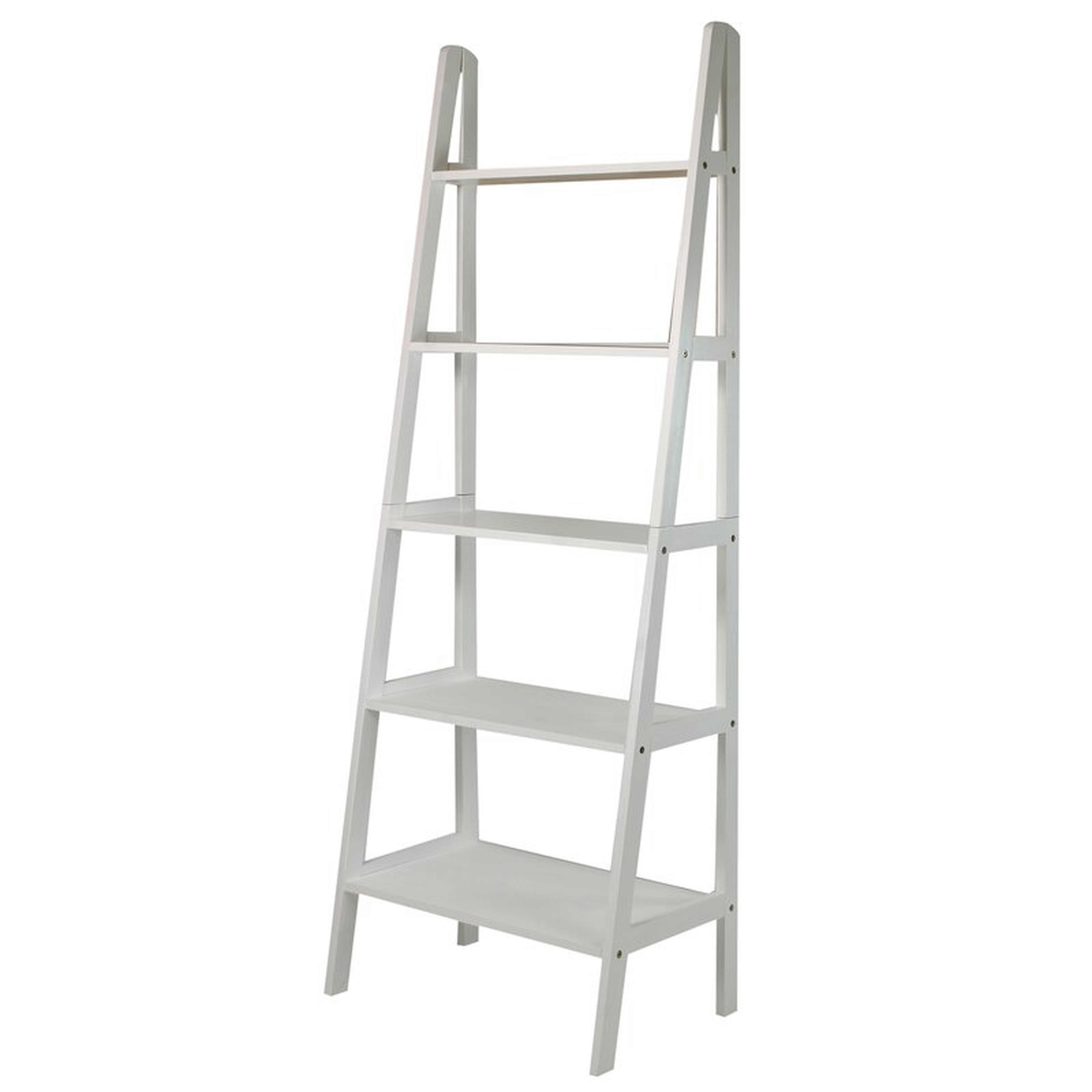 Ranie 72" H x 24.75" W Solid Wood Ladder Bookcase - Wayfair