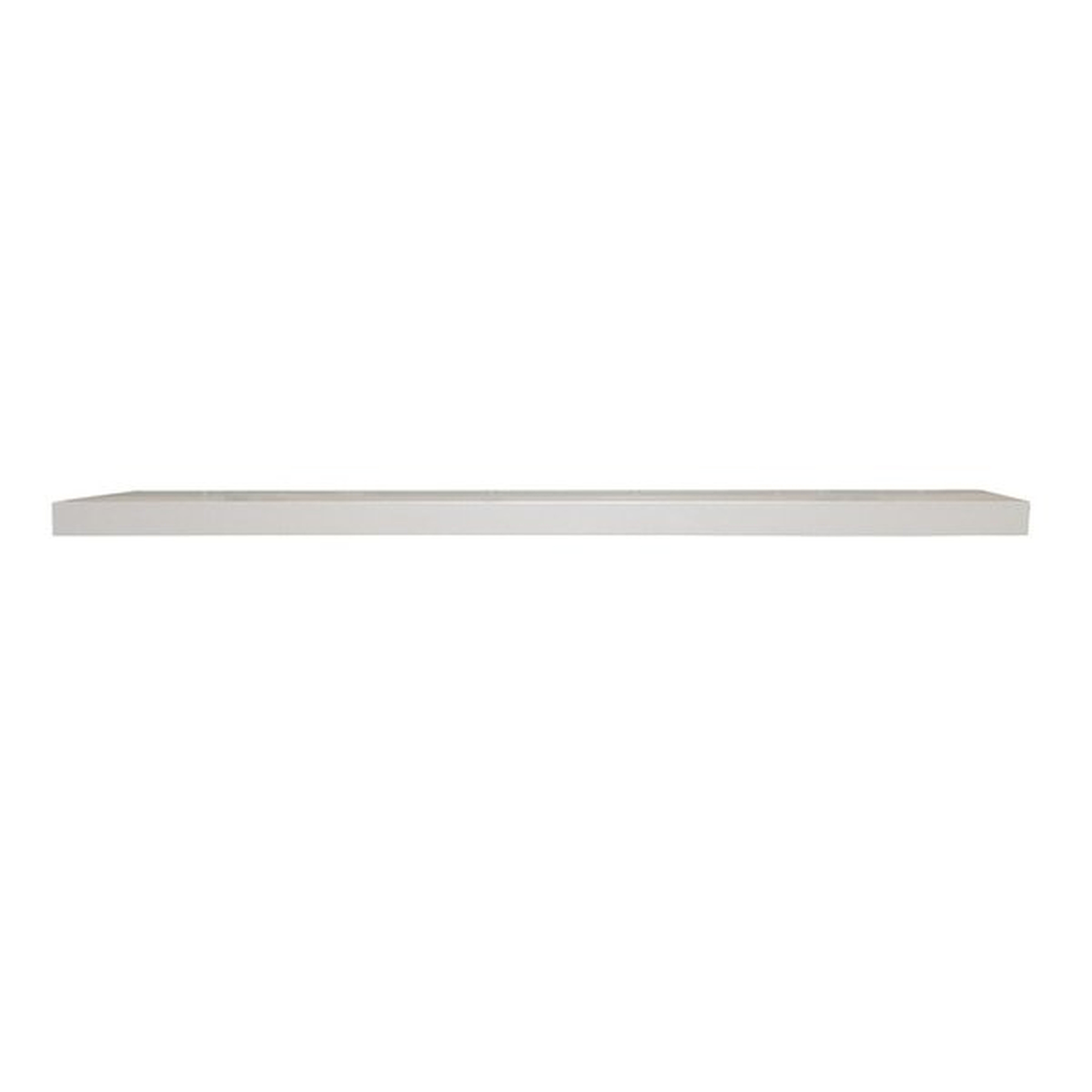 Wall Mounted 48-inch White Floating Shelf - Overstock