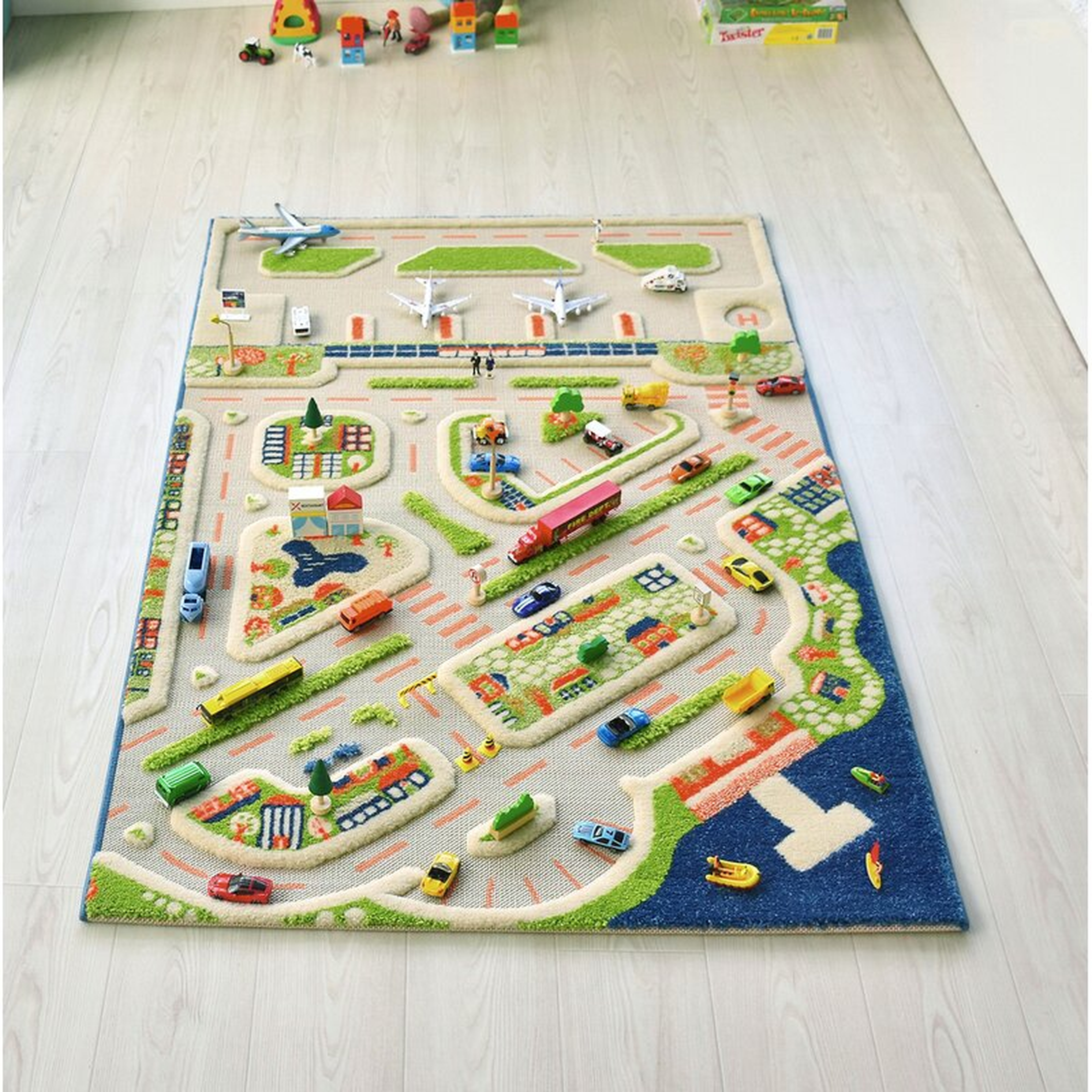 Mini City Plastic Playmat - Wayfair