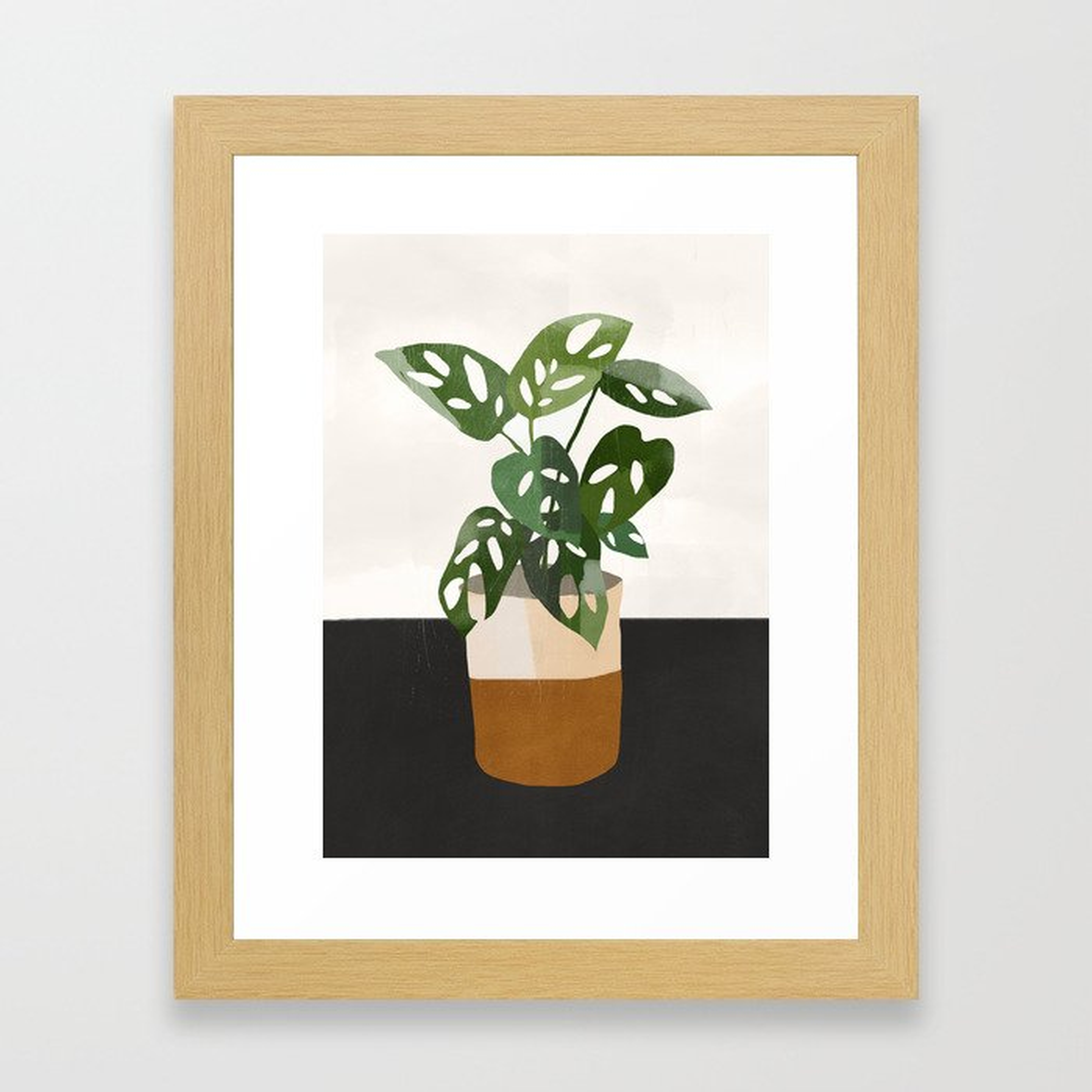 Plant 11 Framed Art Print - Society6