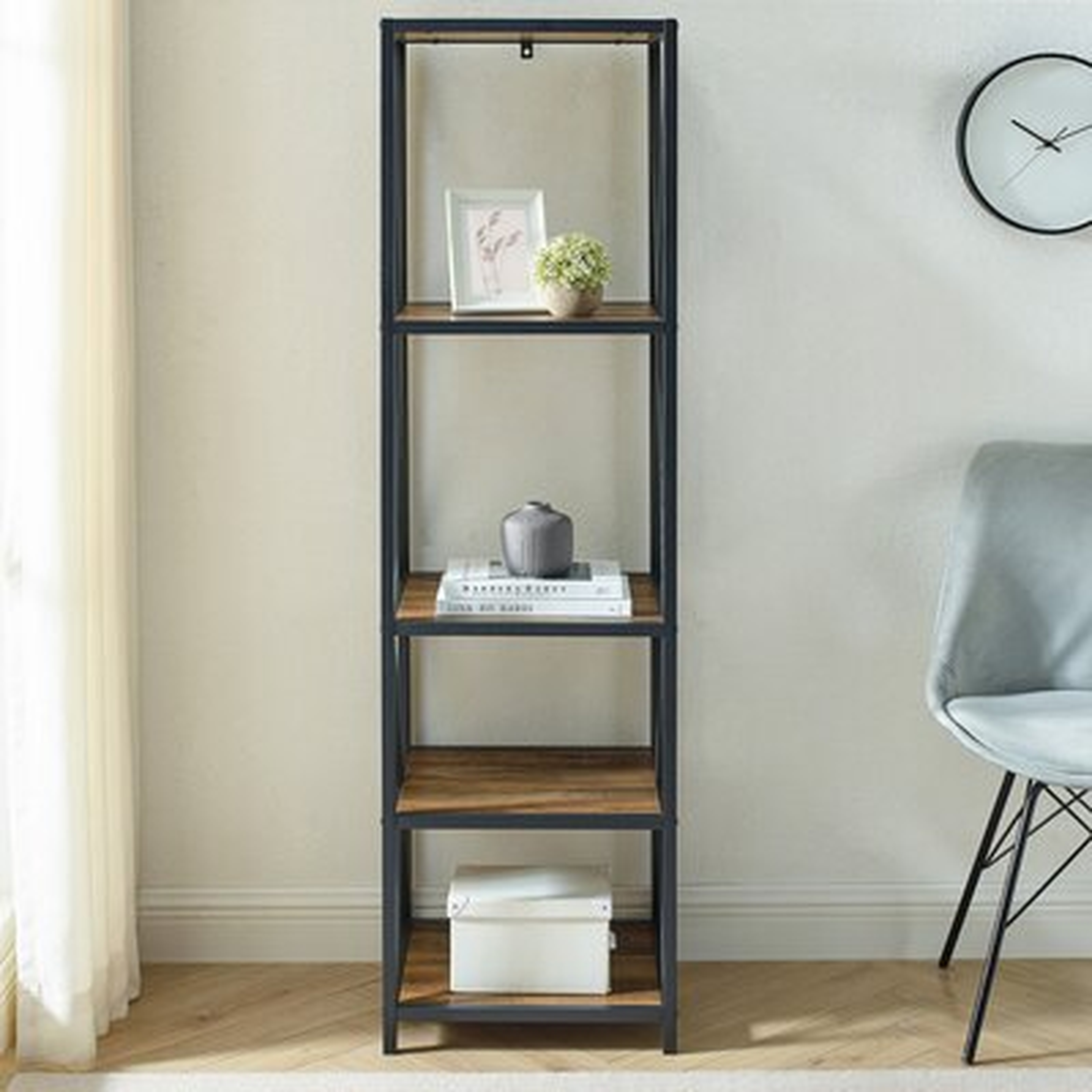 Augustus 25.62'' H x 60'' W Etagere Bookcase - Wayfair