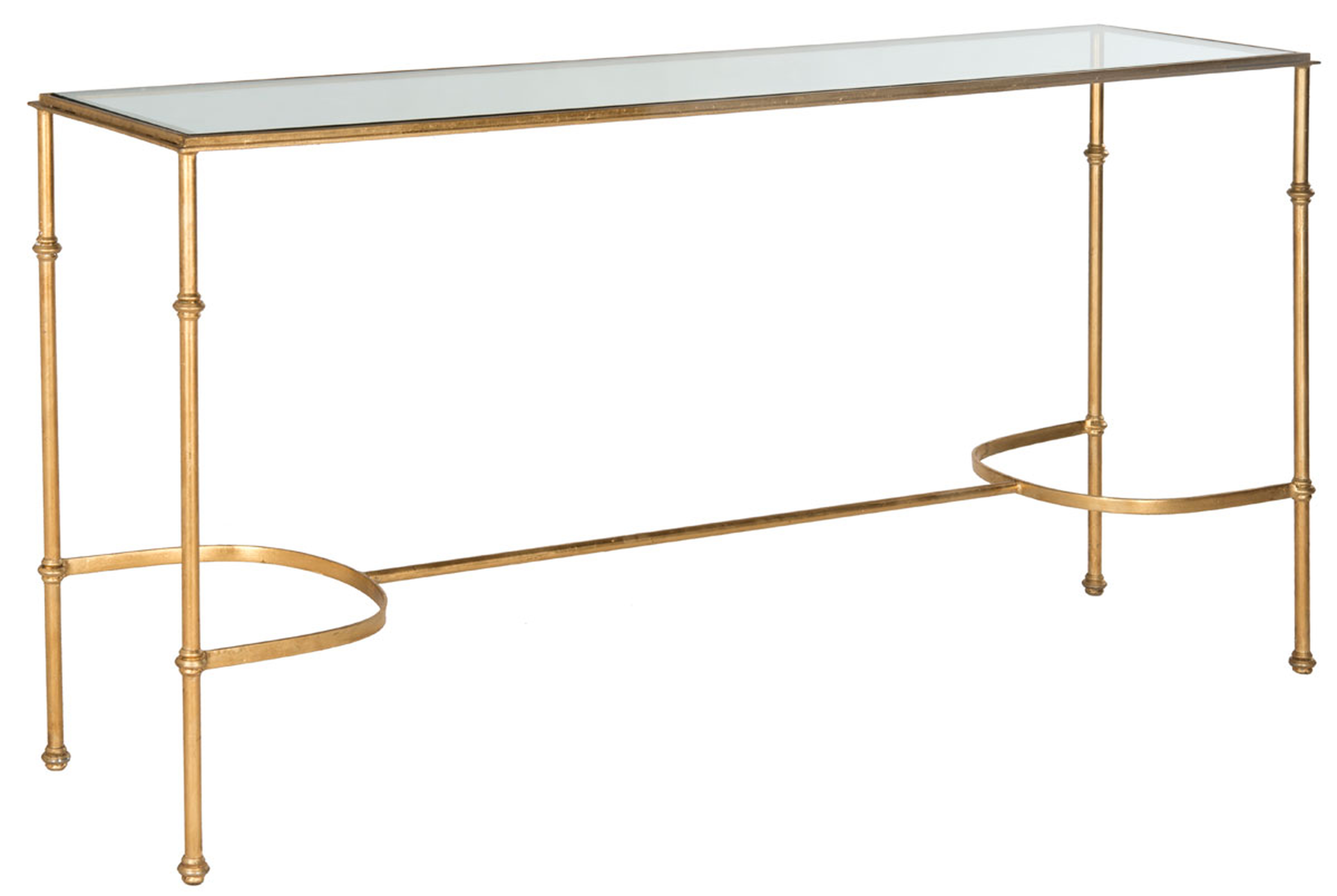 Lucille Console - Gold - Safavieh - Arlo Home