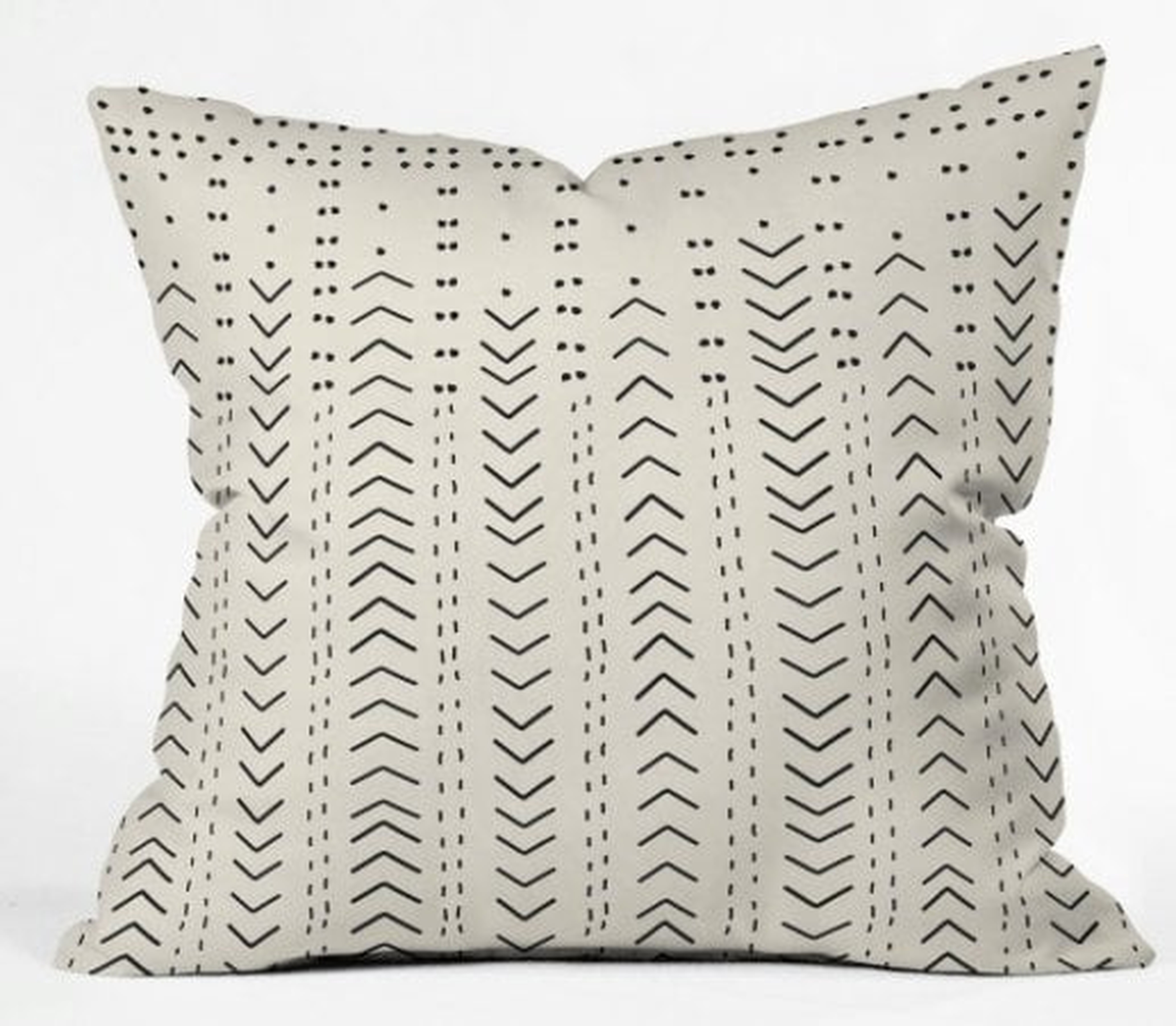 Iveta Abolina Mud Cloth Inspo VIII Throw Pillow Cover - 18x18  - Wander Print Co.