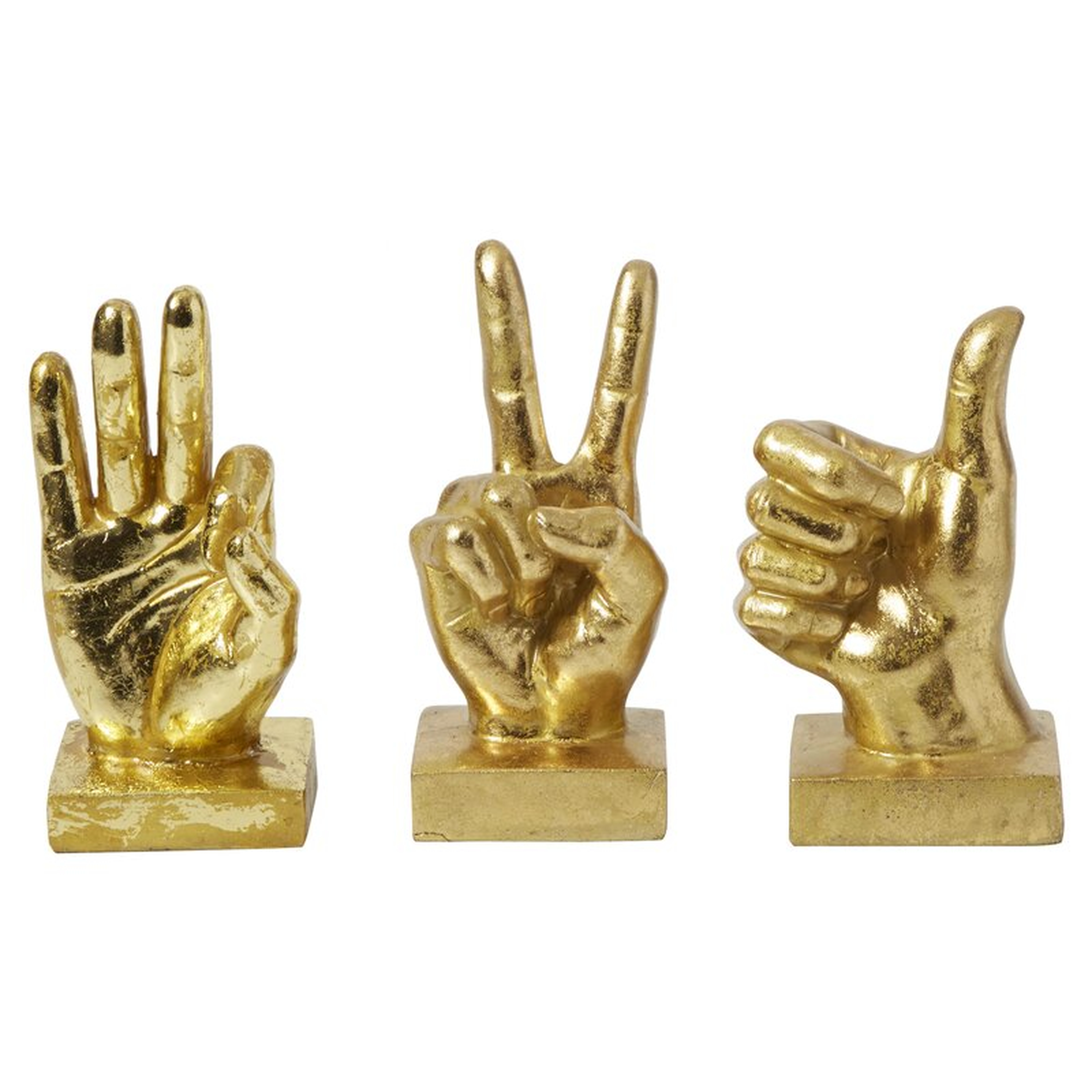 3 Piece Sign Figurine Set - Wayfair