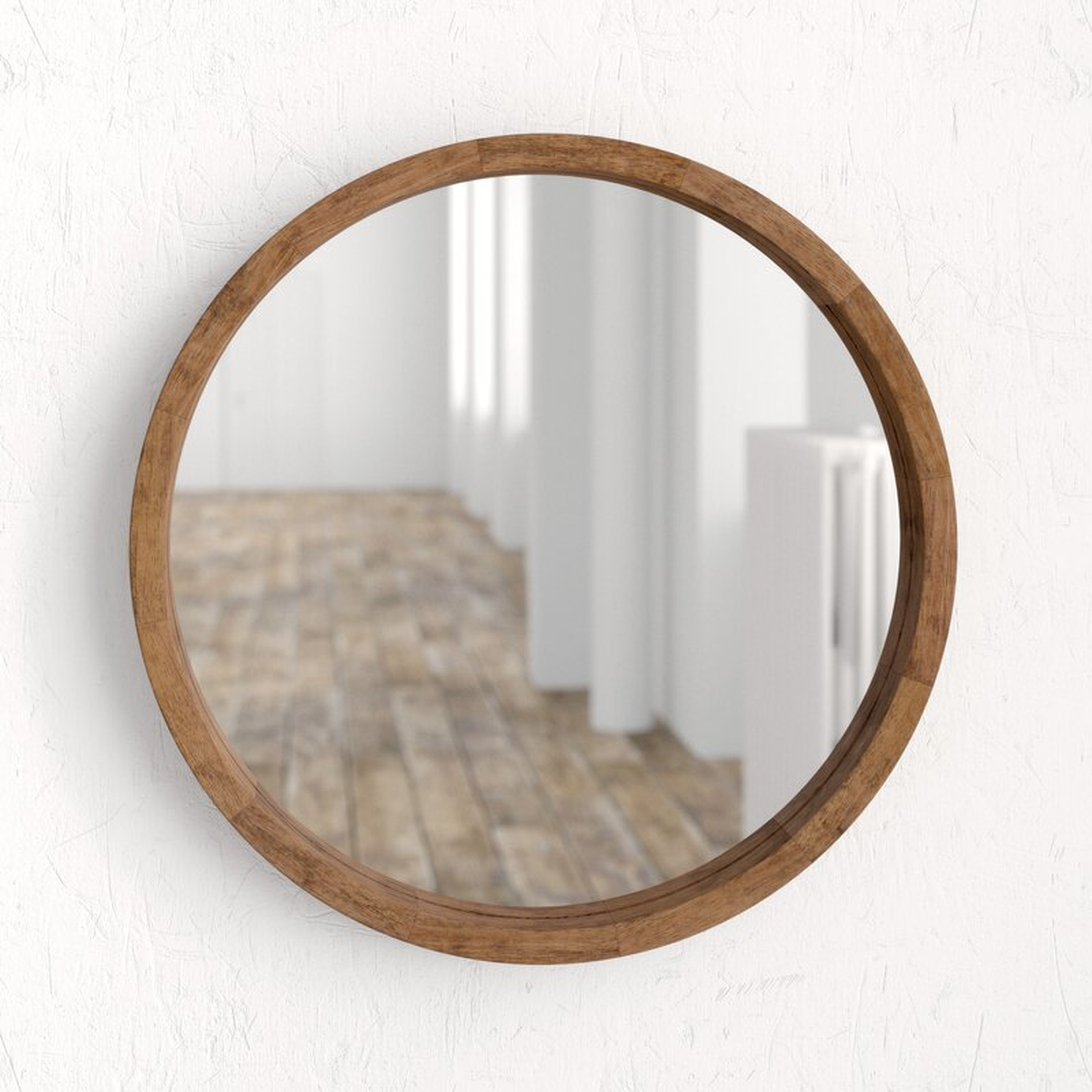 Loftis Round Modern & Contemporary Accent Mirror - Wayfair