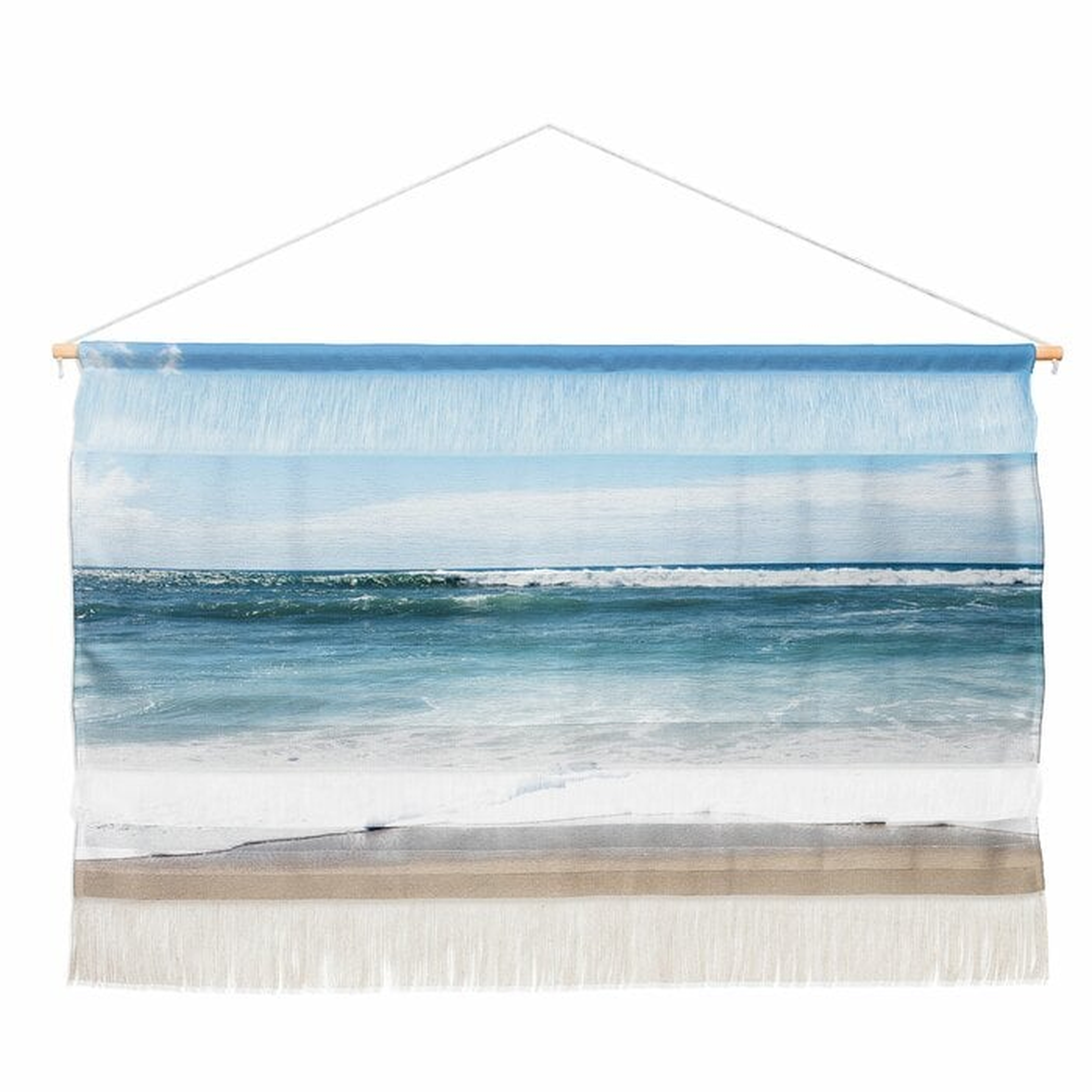 Sea Shore by Bree Madden Wall Hanging Rod Included - Wayfair