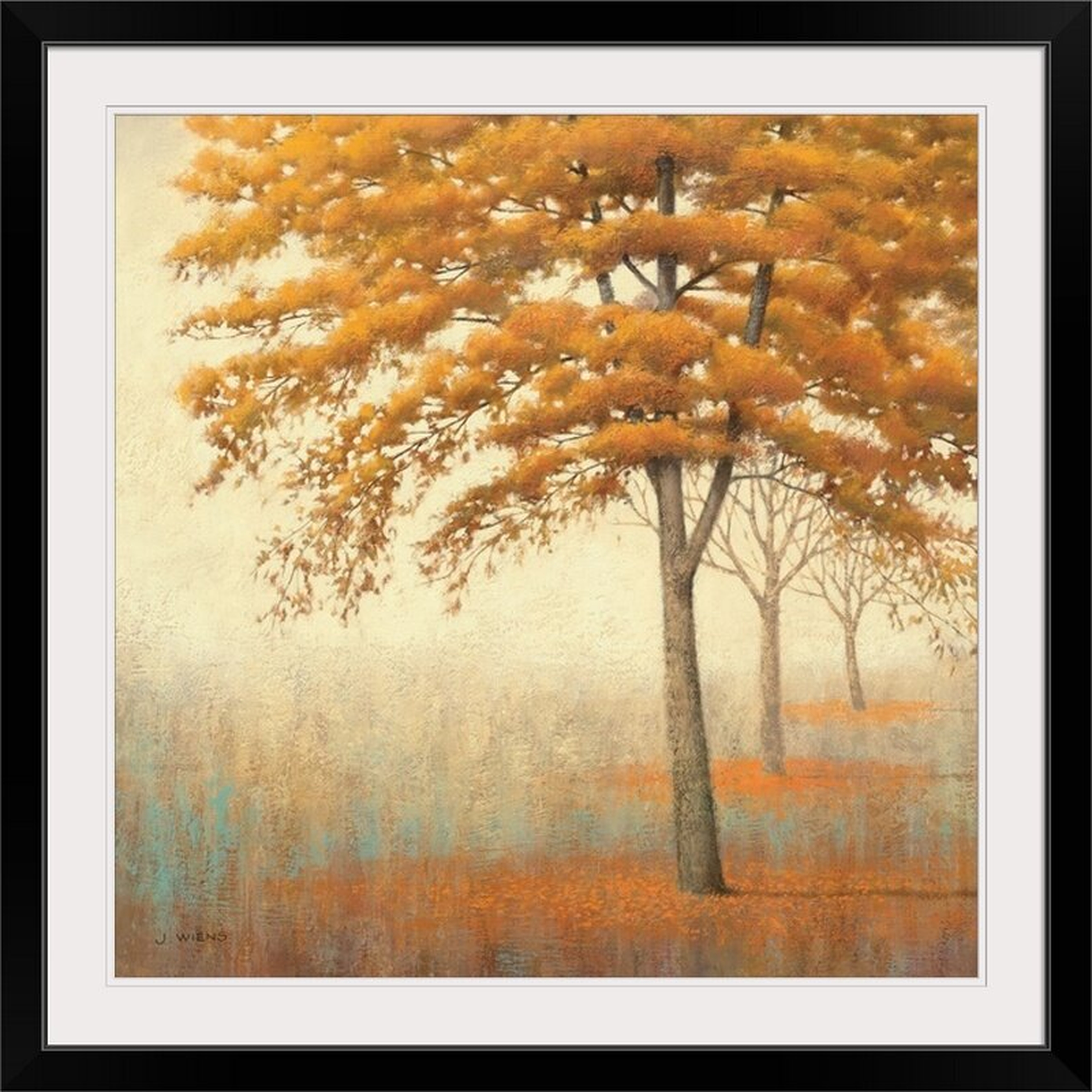 'Autumn Trees I' by James Wiens Painting Print - Wayfair