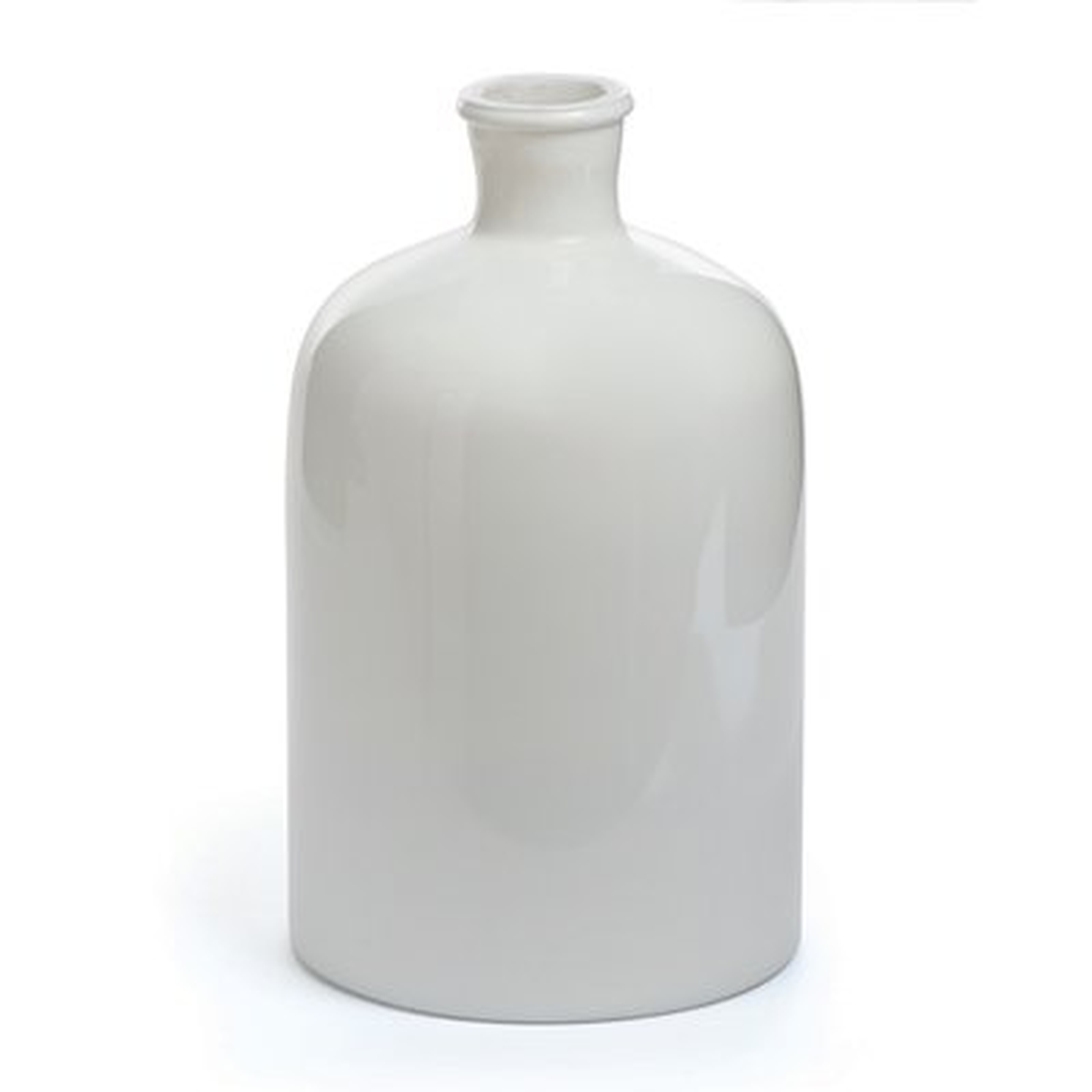 White Glass Vase - Wayfair