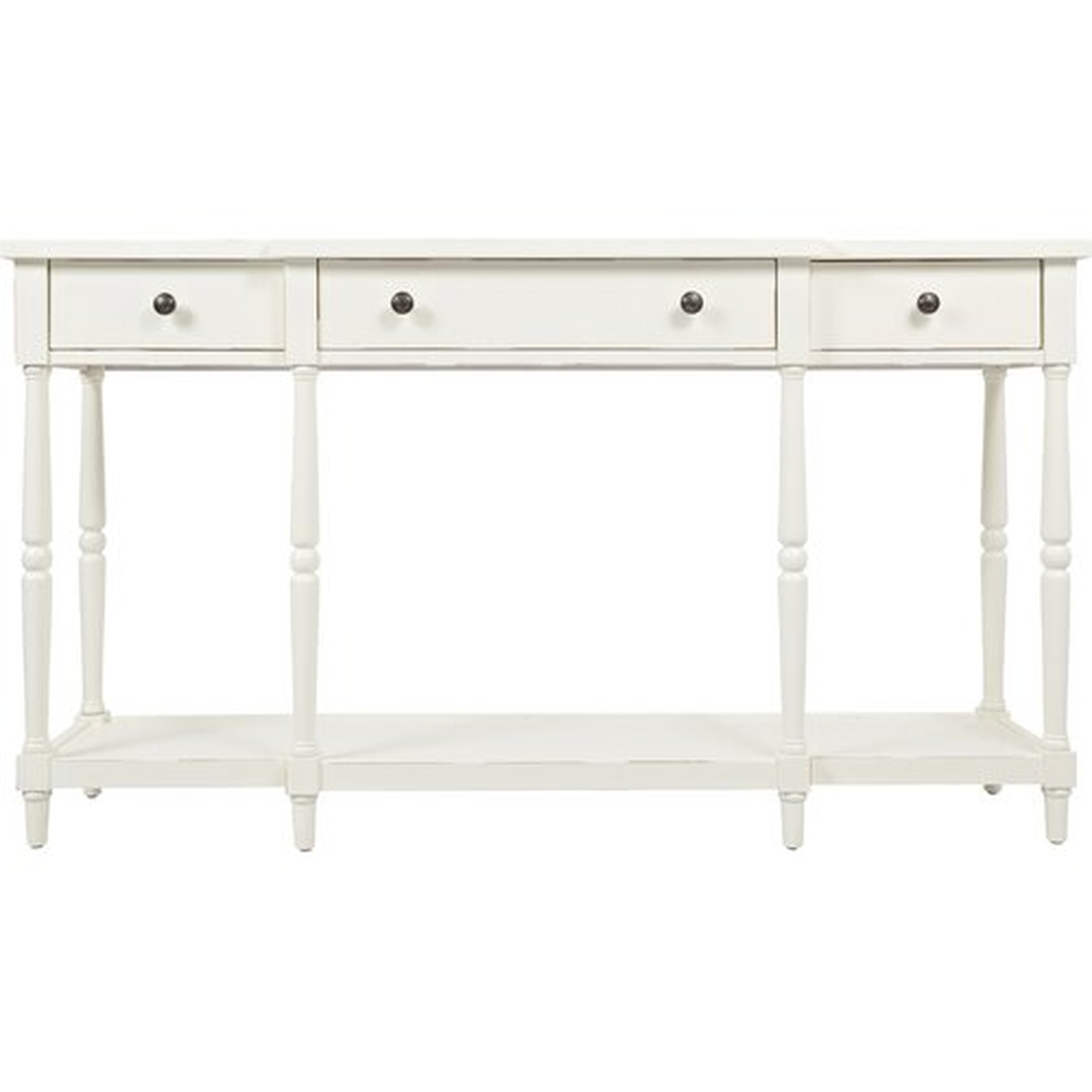 Lanford 60" Solid Wood Console Table - Wayfair