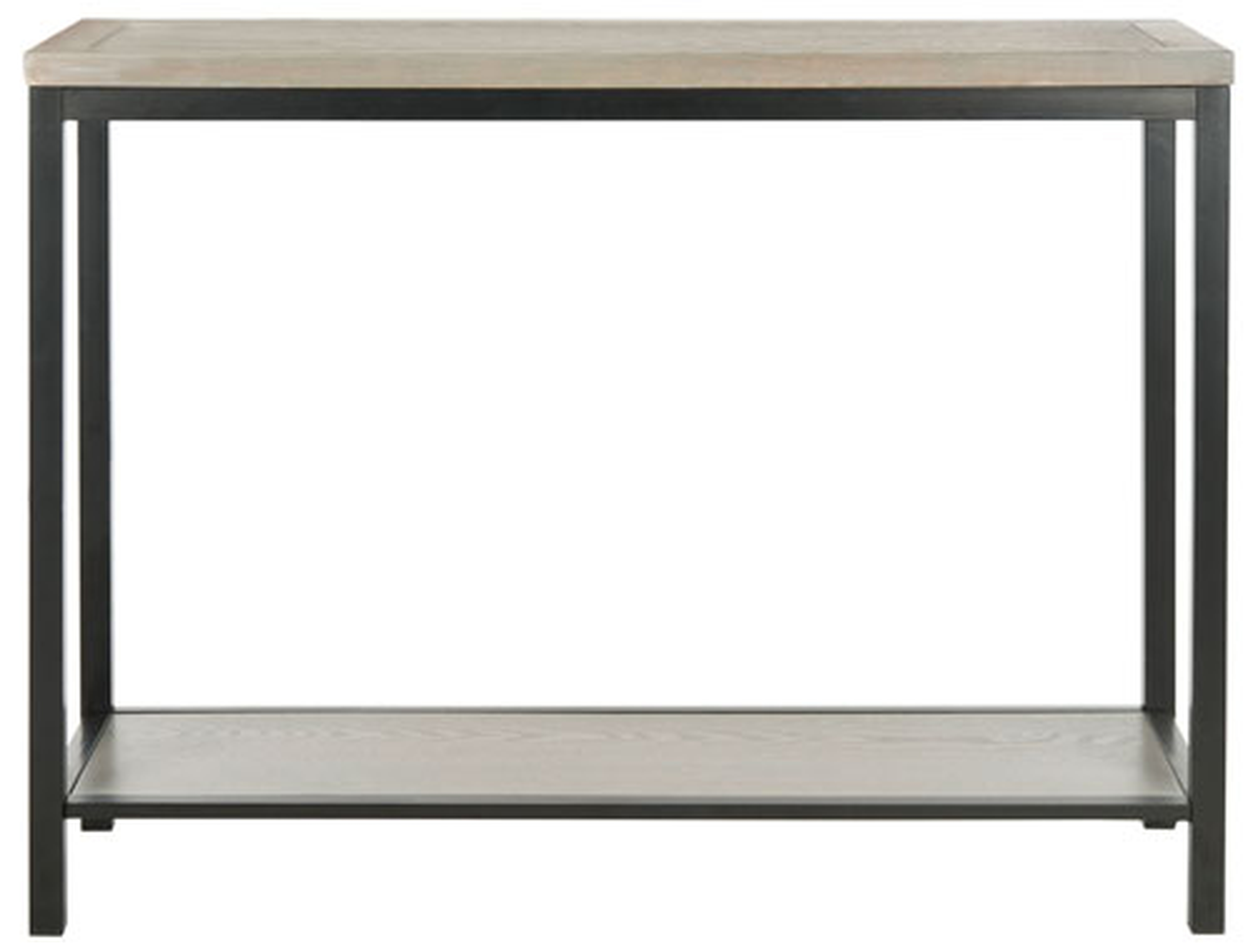 Dennis Console - French Grey - Safavieh - Safavieh