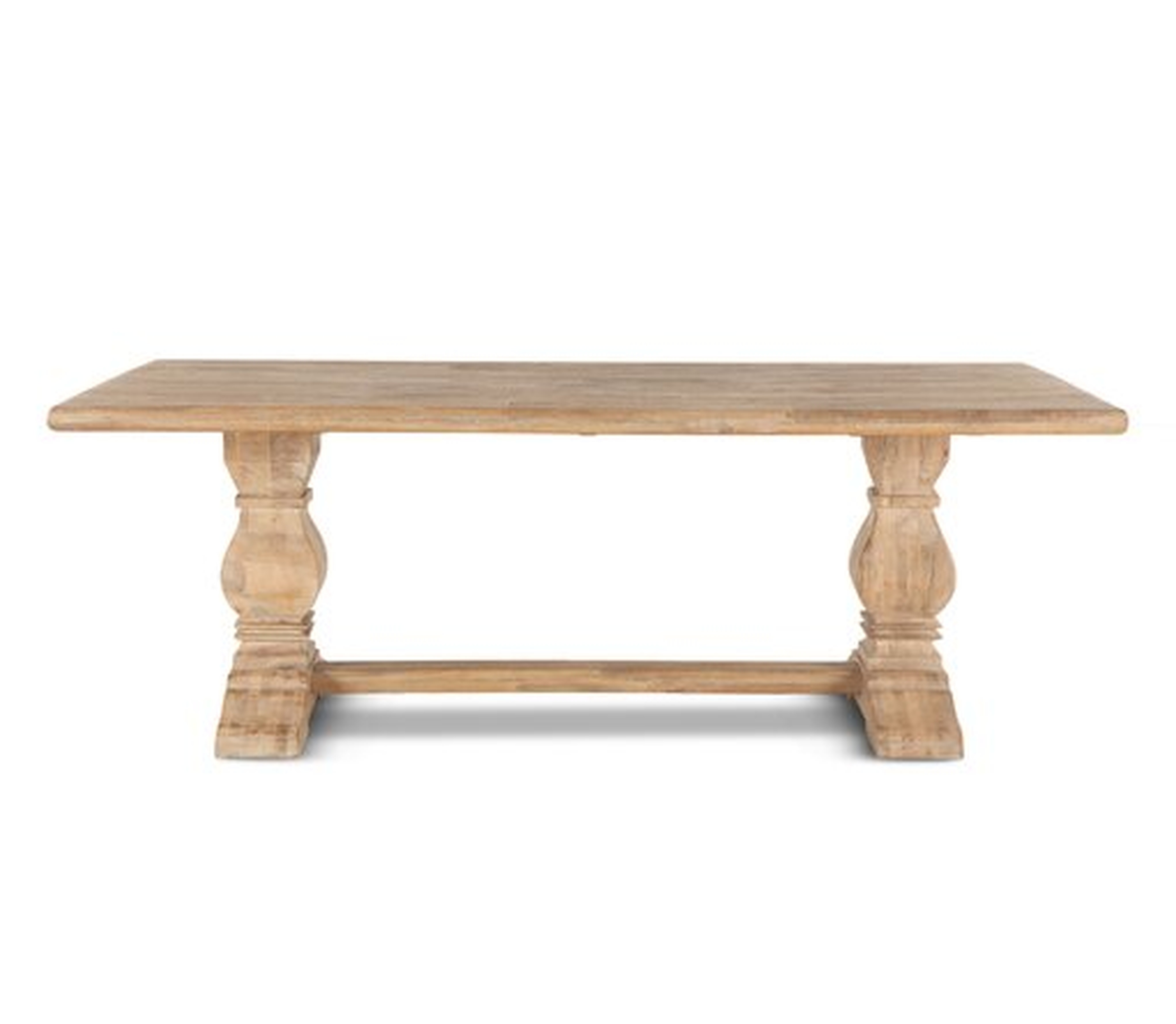 Home Trends & Design Mango Wood Dining Table Size: 30" H x 72" L x 36" W - Perigold