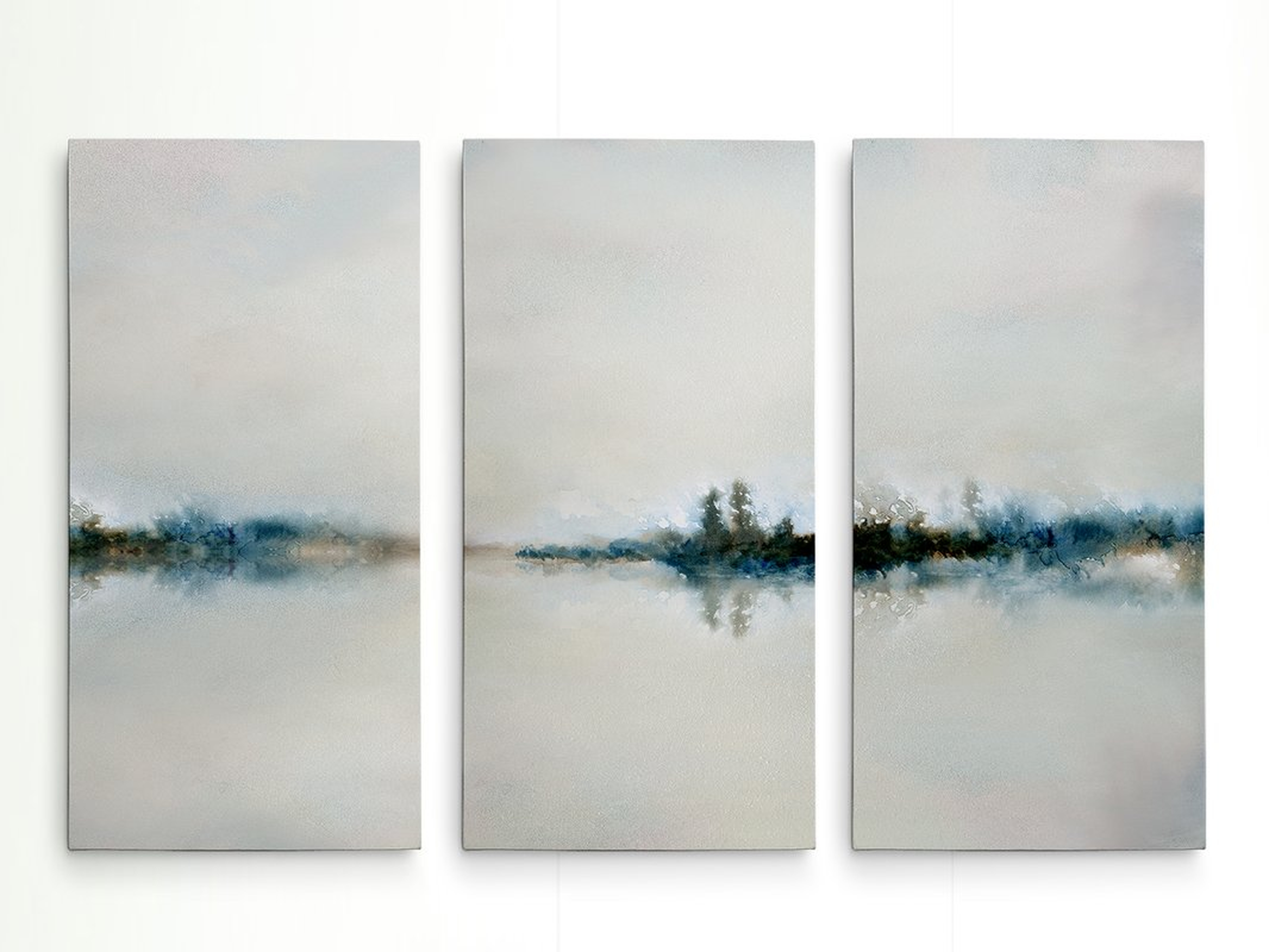 'Calm Morning' Acrylic Painting Print Multi-Piece Image on Wrapped Canvas - Wayfair