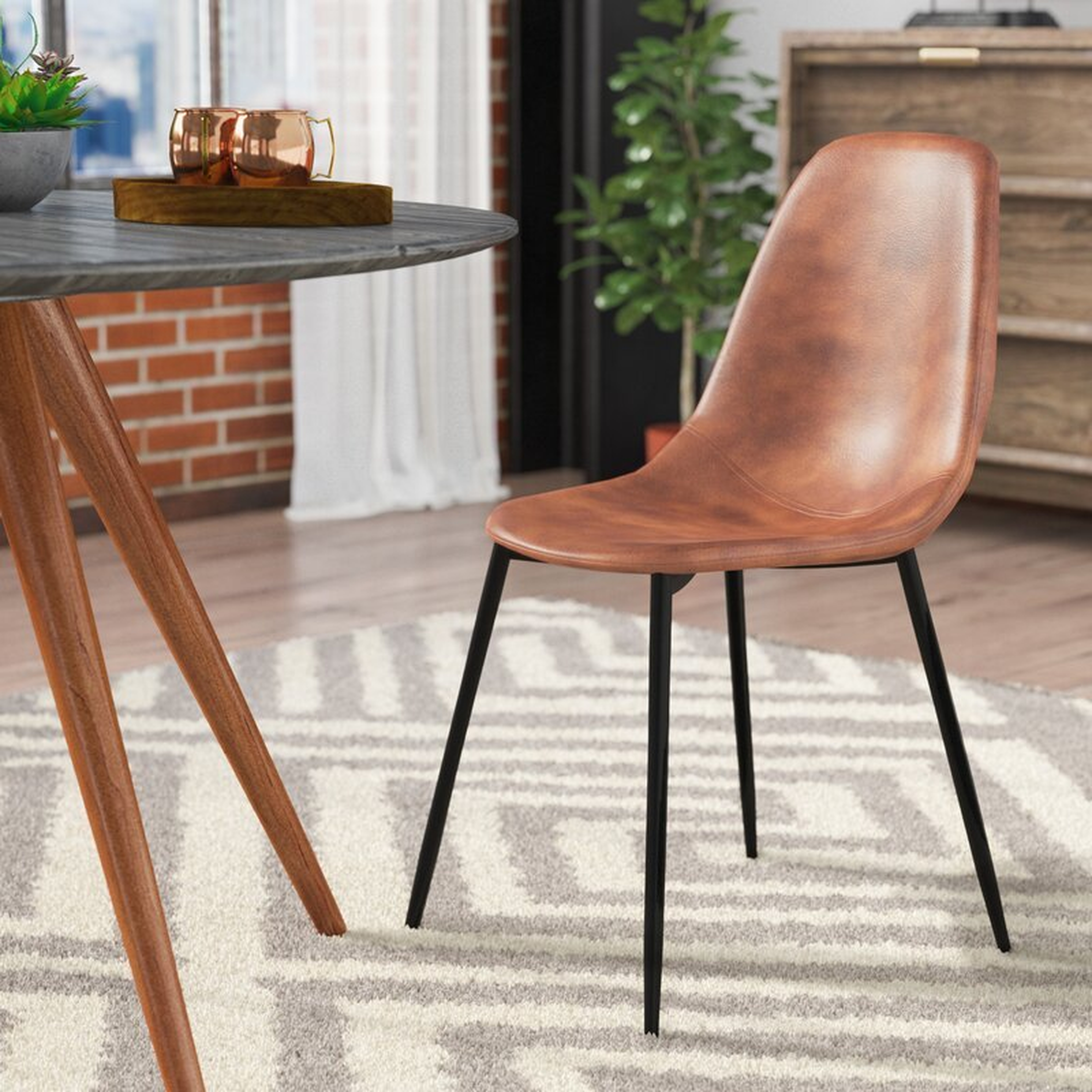 Connor Upholstered Dining Chair Set of 2 - Wayfair