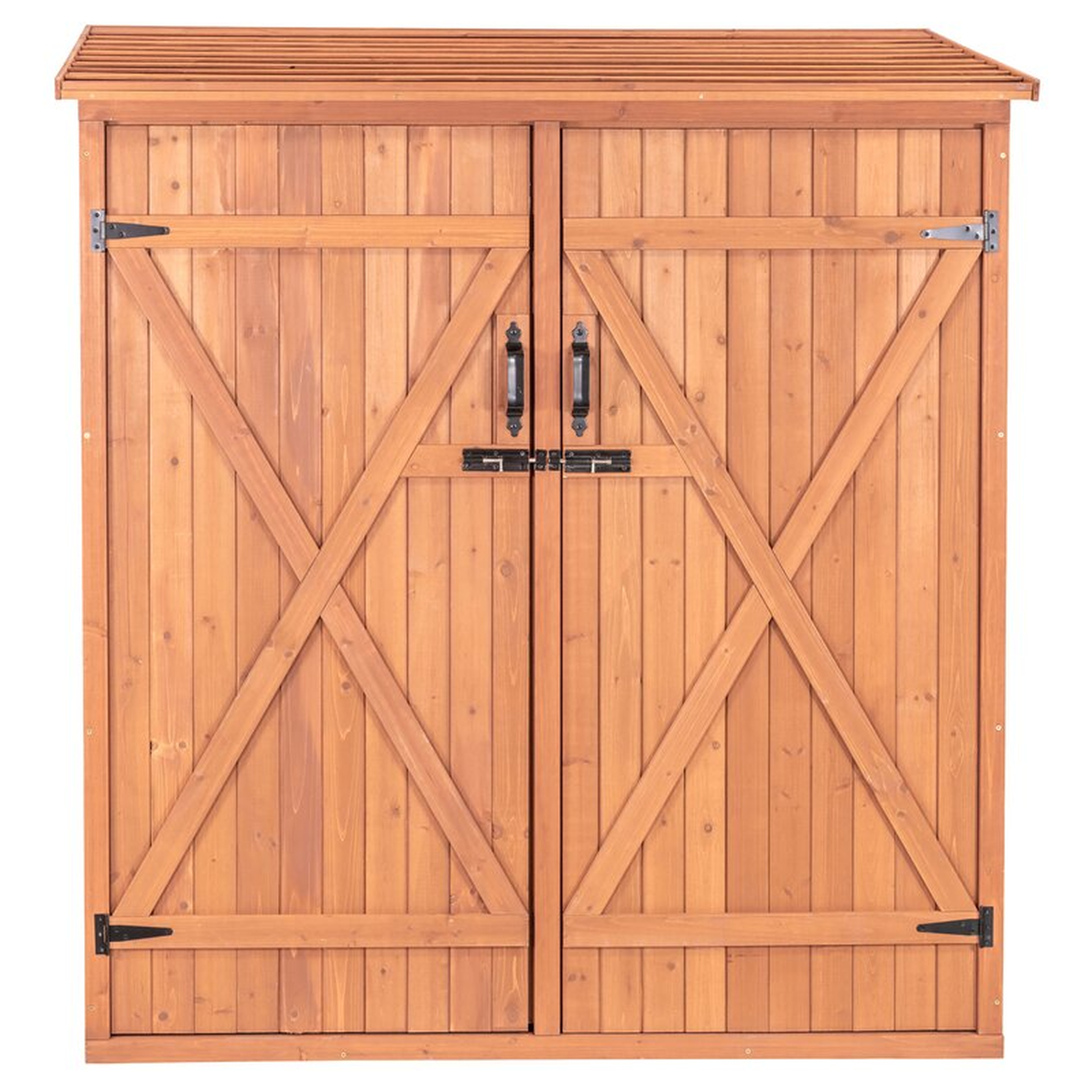 5 ft. W x 3 ft. D Solid Wood Lean-To Tool Shed - Wayfair