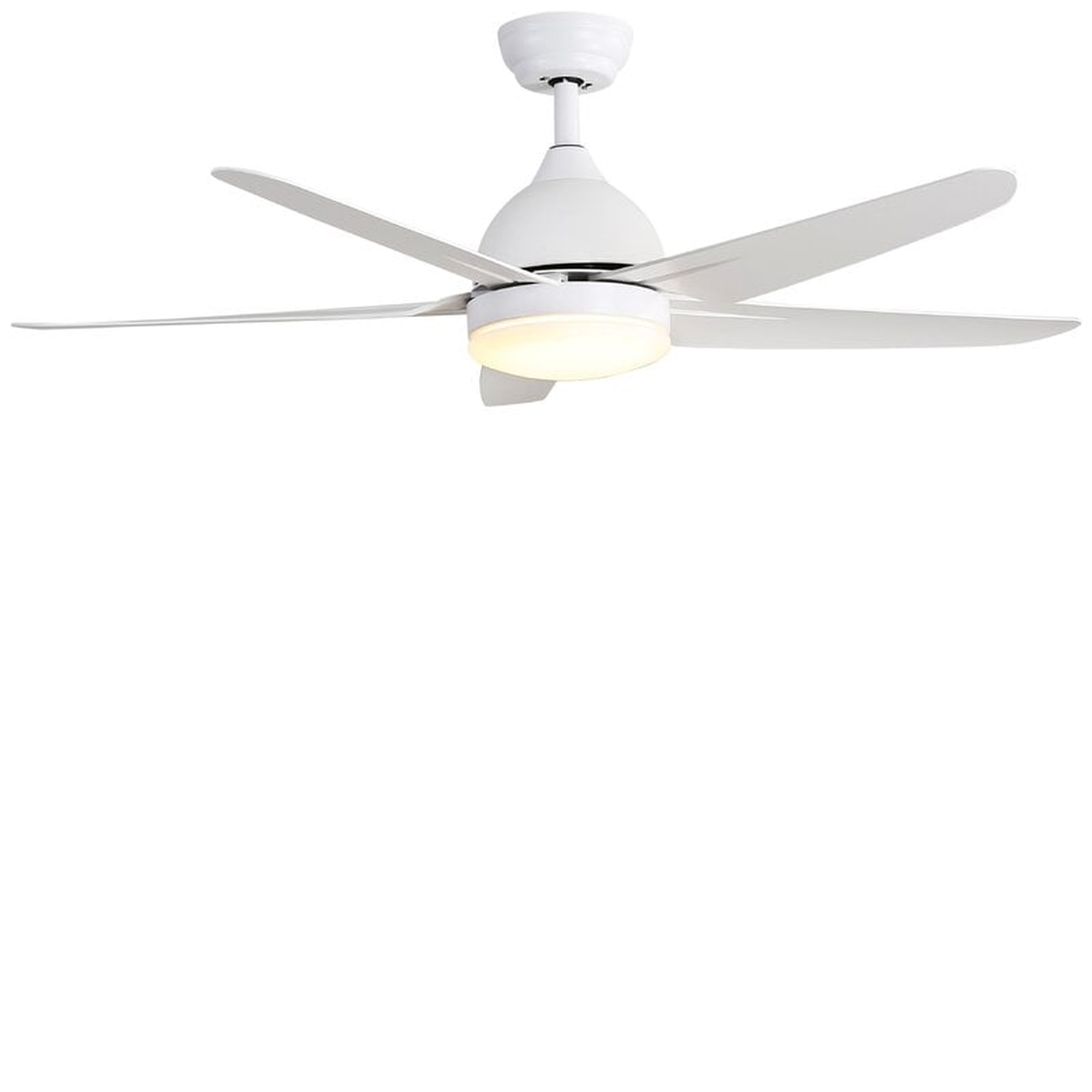 52'' Kylo 5 - Blade LED Propeller Ceiling Fan with Remote Control and Light Kit Included - Wayfair