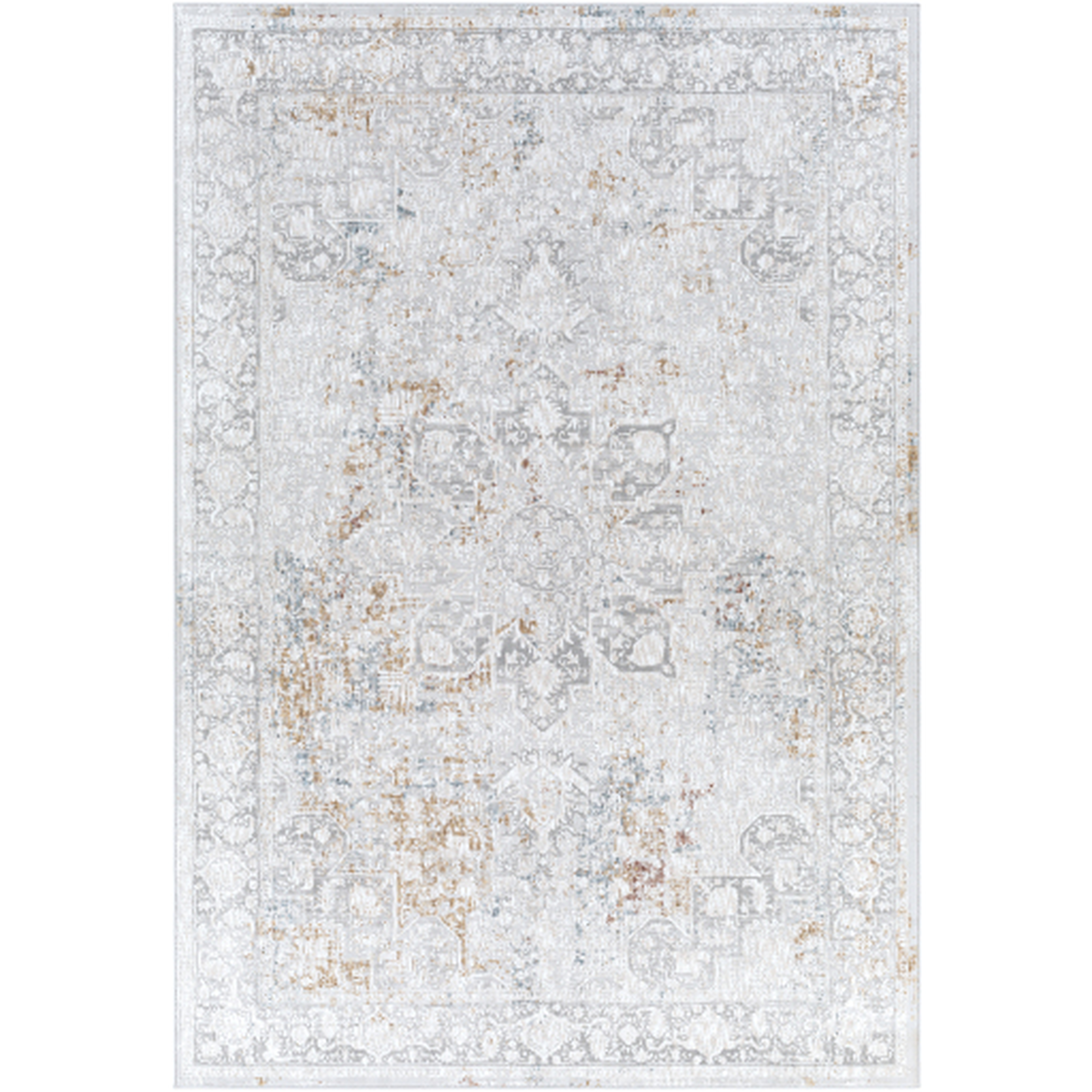 Livabliss Carmel Gray Indoor 7'10" x 10' Machine Woven Rug - Surya
