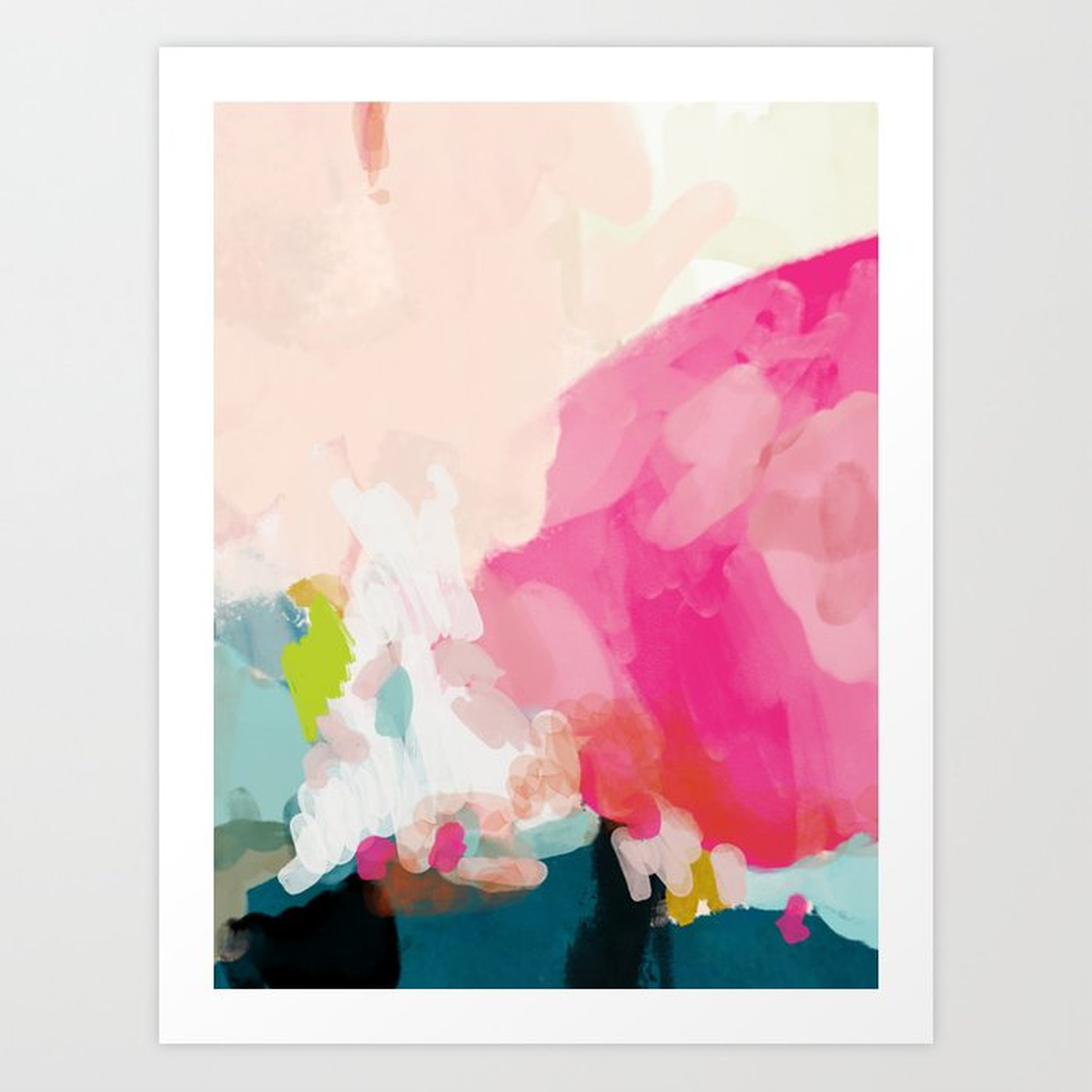 pink sky Art Print - Society6