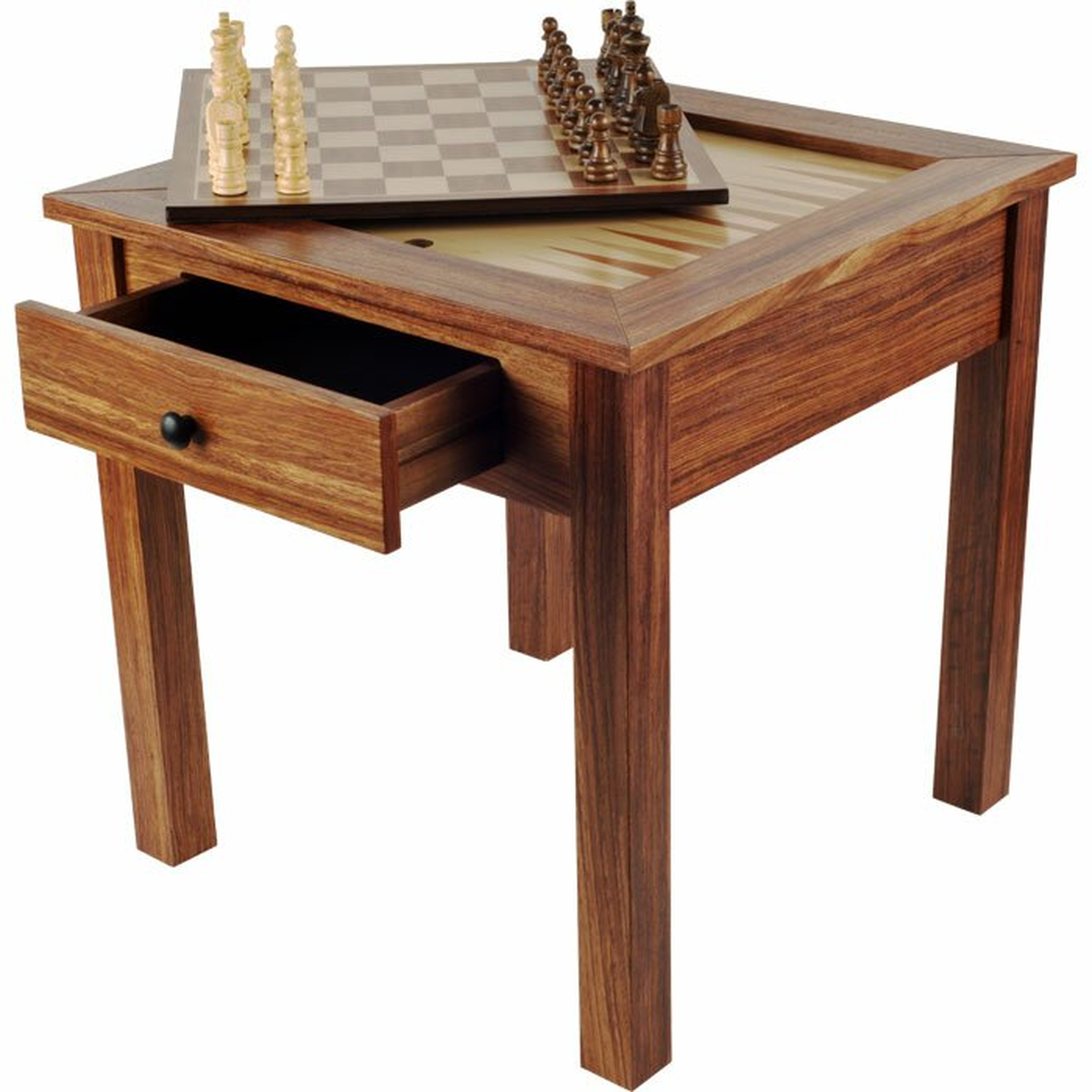19" Chess & Games & Backgammon Table - Wayfair
