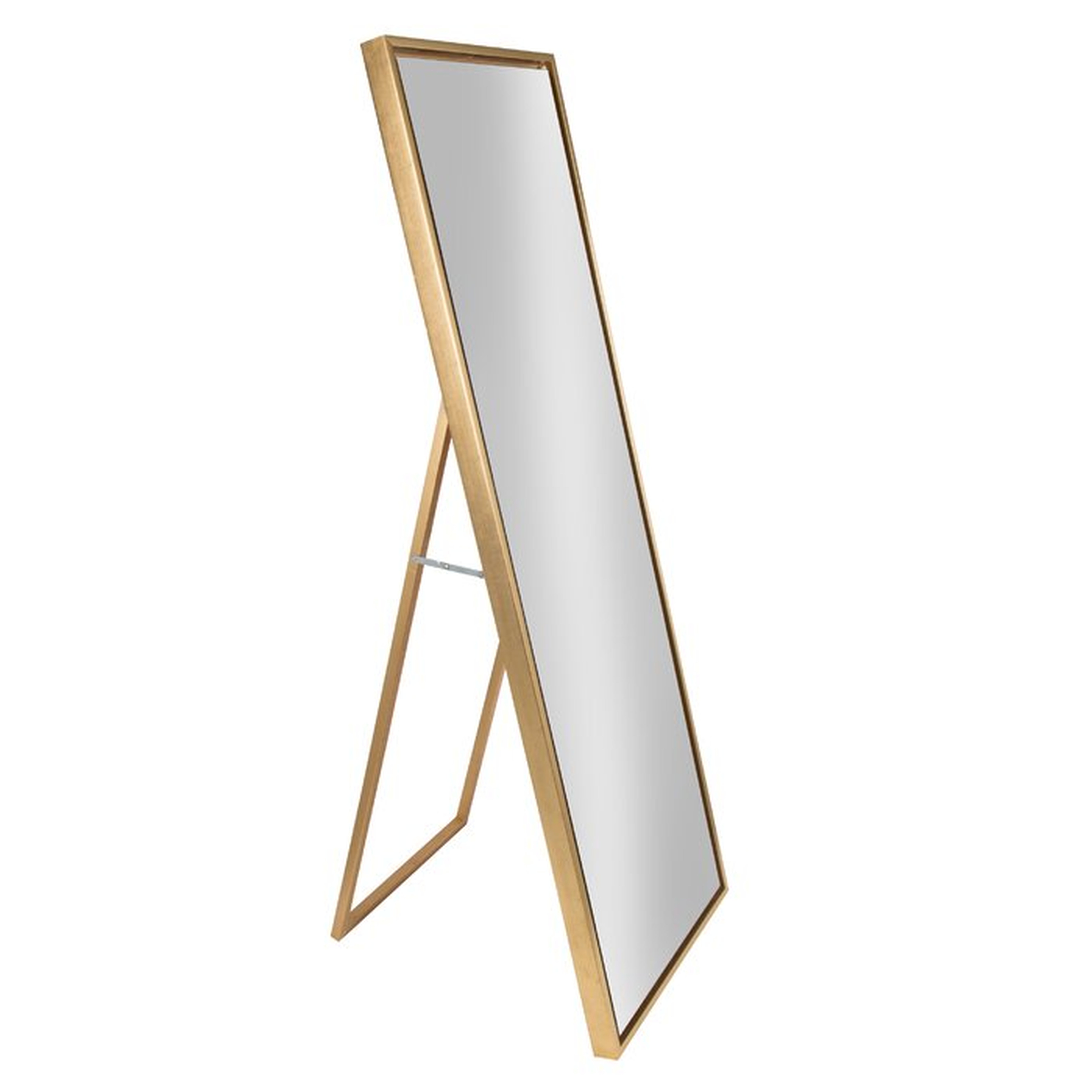Loeffler Modern & Contemporary Beveled Free Standing Full Length Mirror - AllModern