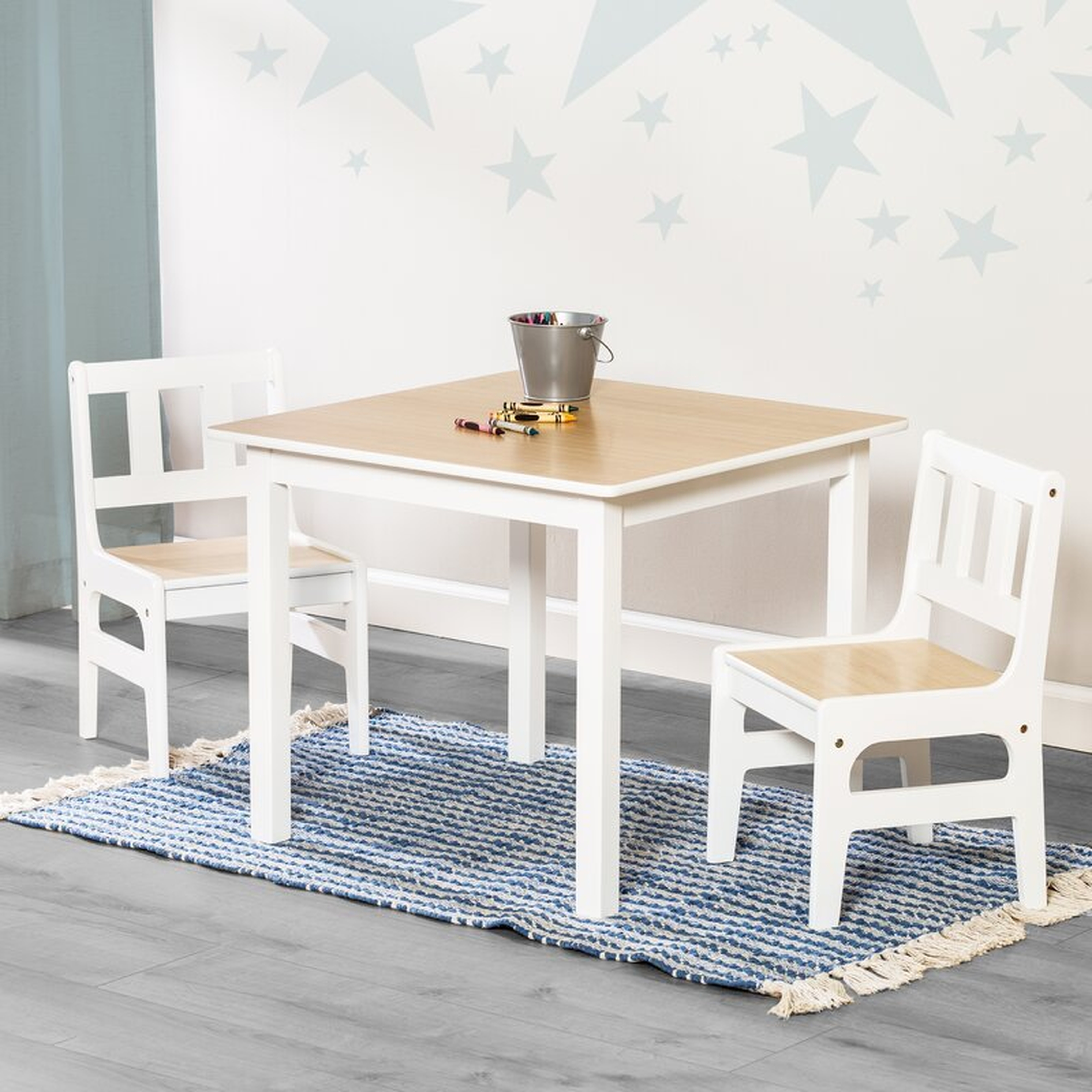 Slope Kids 3 Piece Play Table and Chair Set - Wayfair
