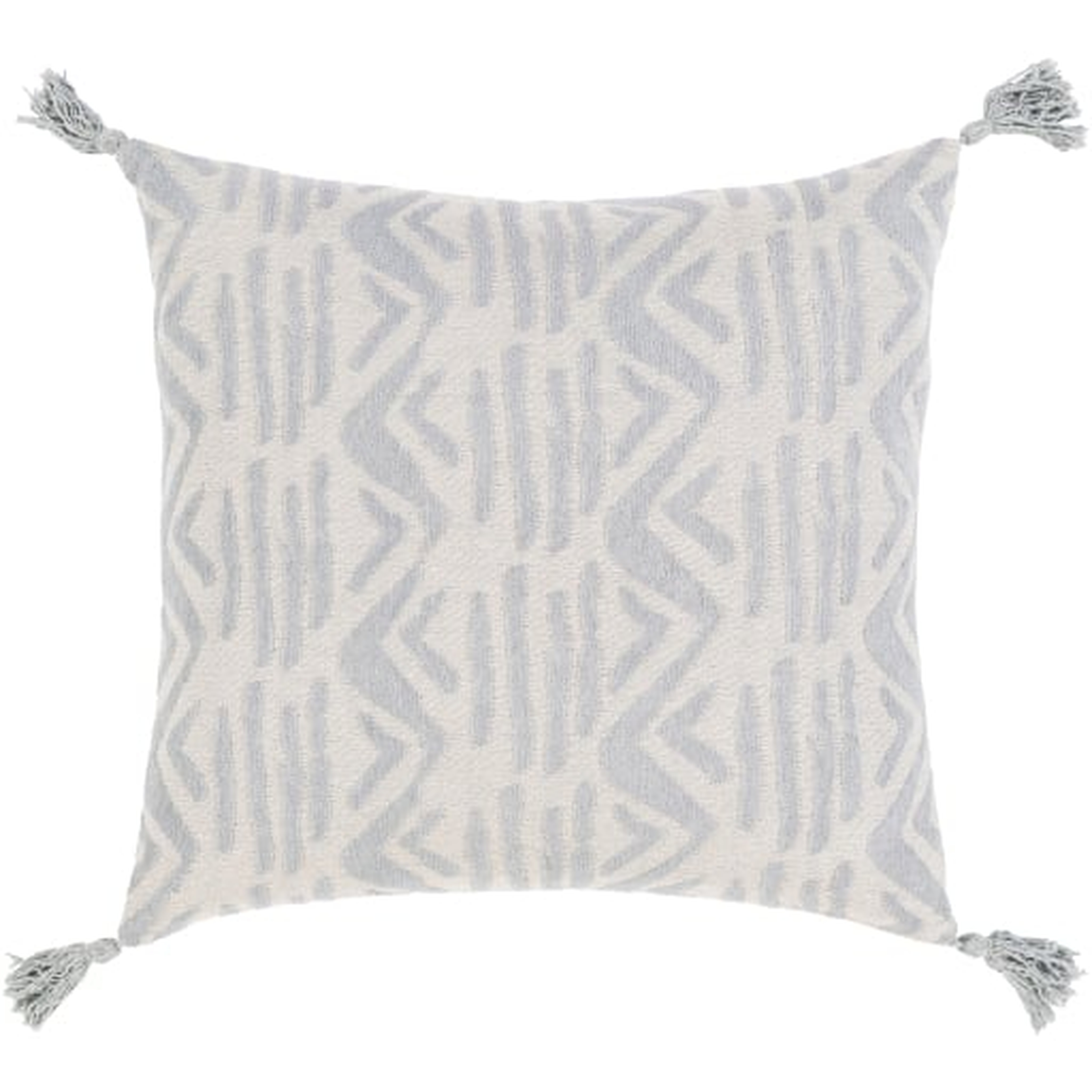 Hadlee Dash Pillow Cover, 18"x 18", Gray - Cove Goods