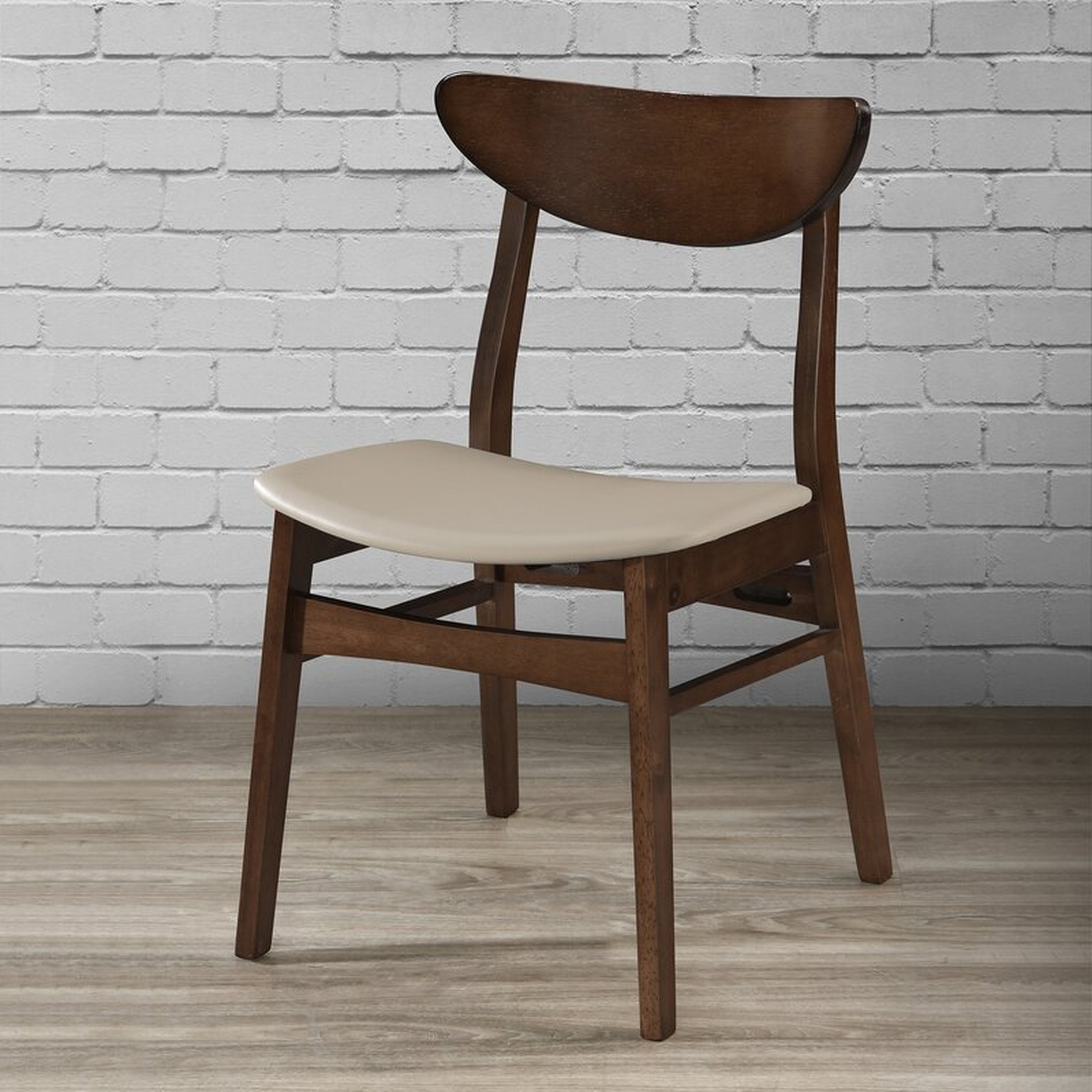 Capri Upholstered Solid Wood Side Chair (Set of 4) - Wayfair