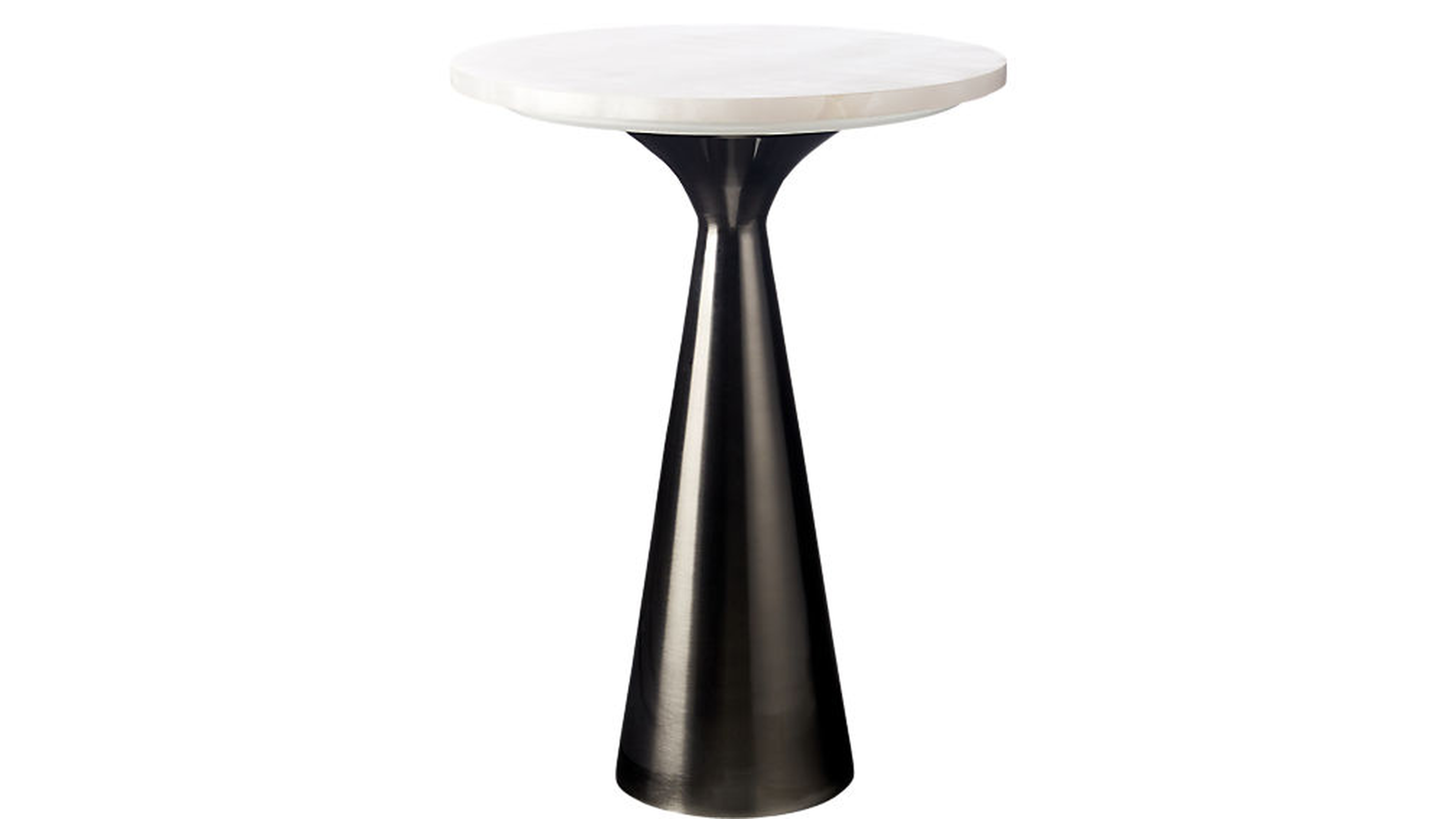 NINA ROSE QUARTZ SIDE TABLES - CB2