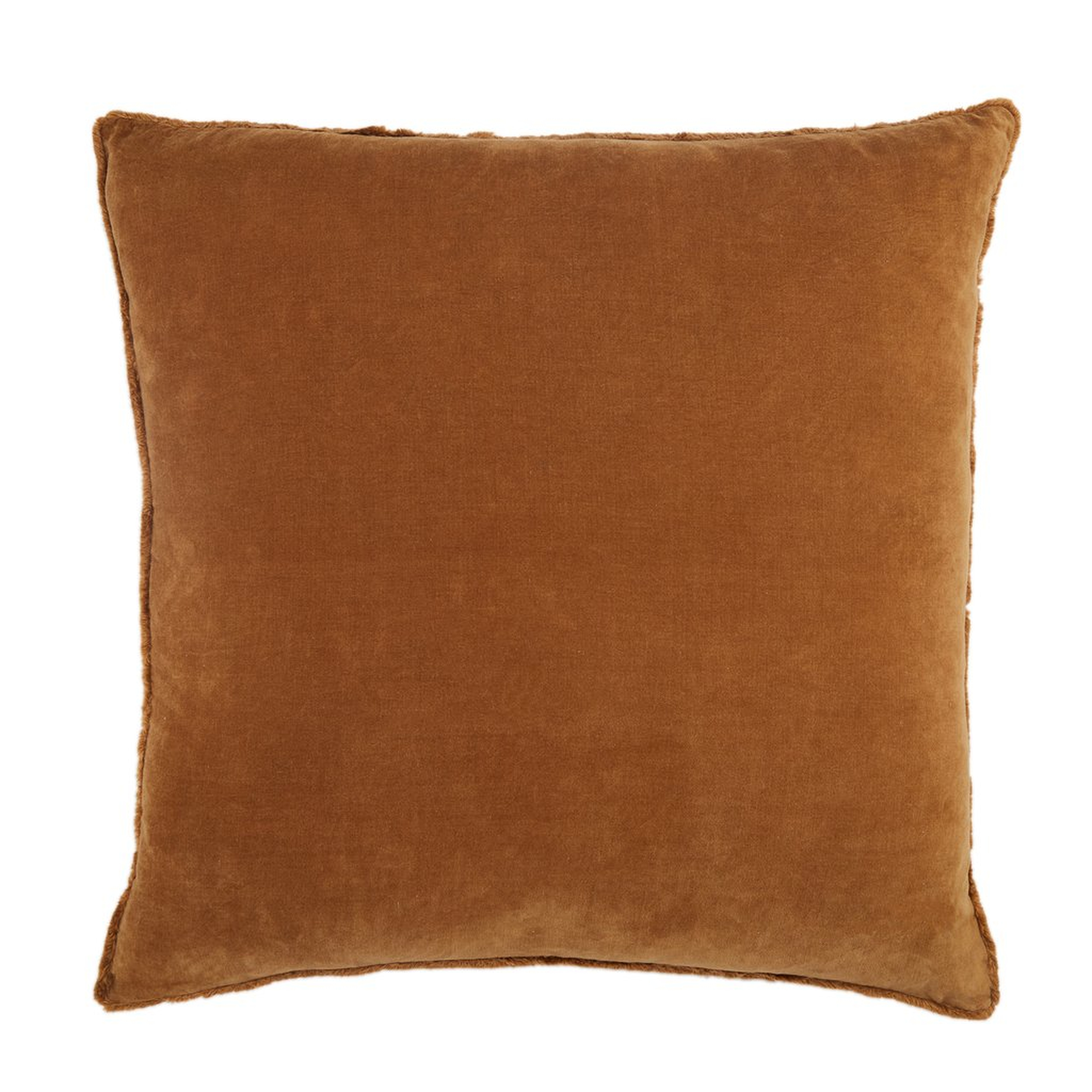 Lund Pillow, Chestnut, 26" x 26" - Haldin