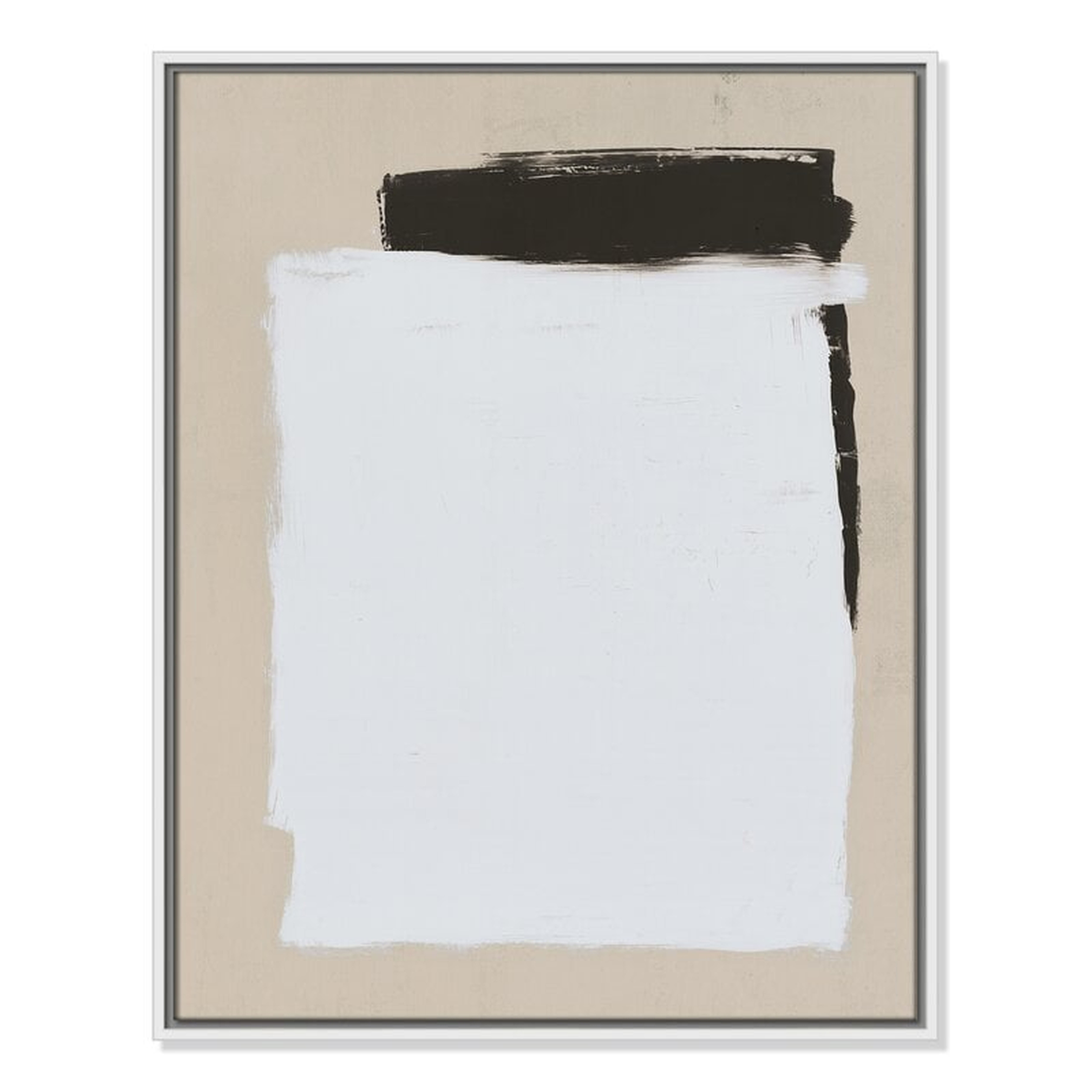 Sam - Floater Frame Painting on Canvas - AllModern