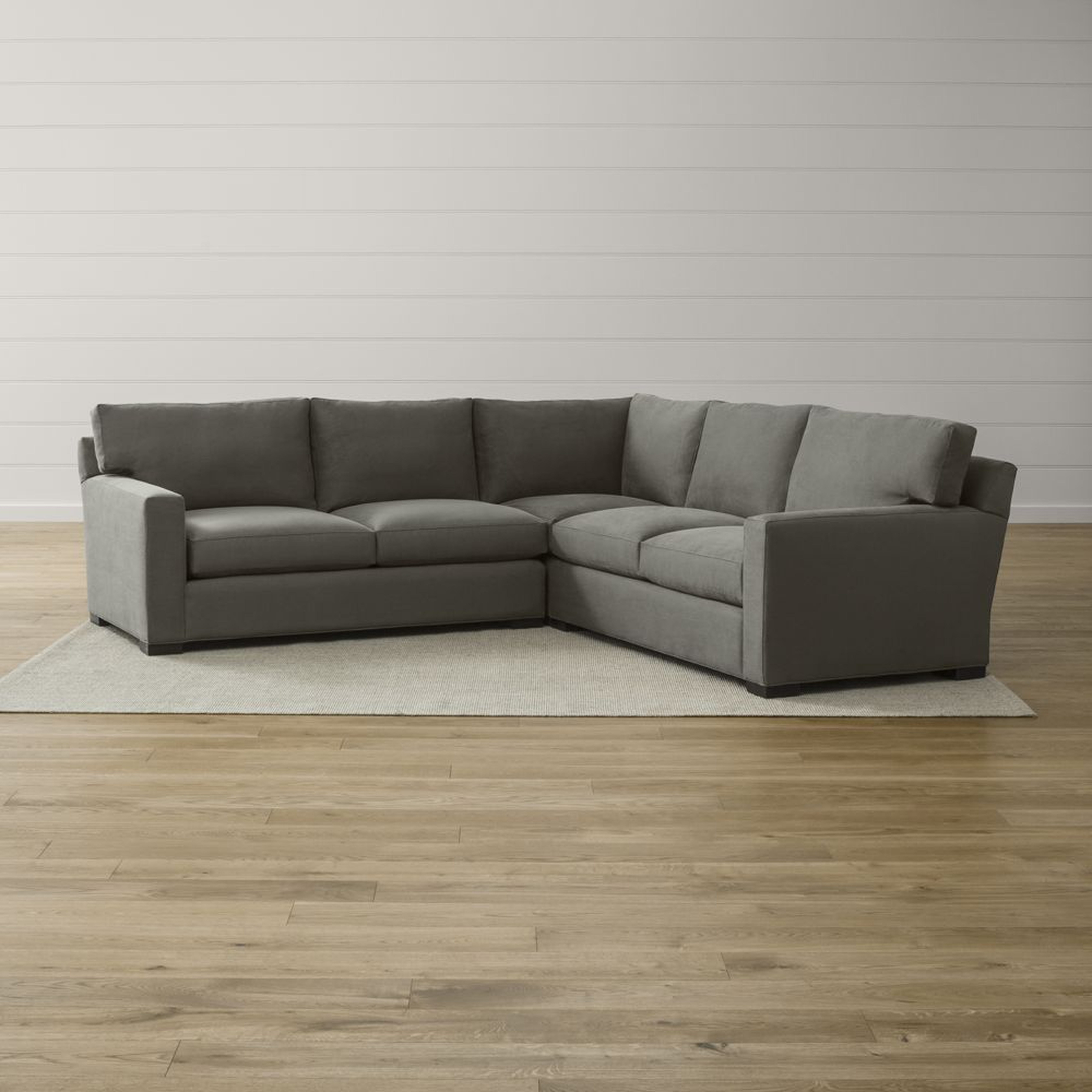 Axis II 3-Piece Sectional Sofa - Crate and Barrel