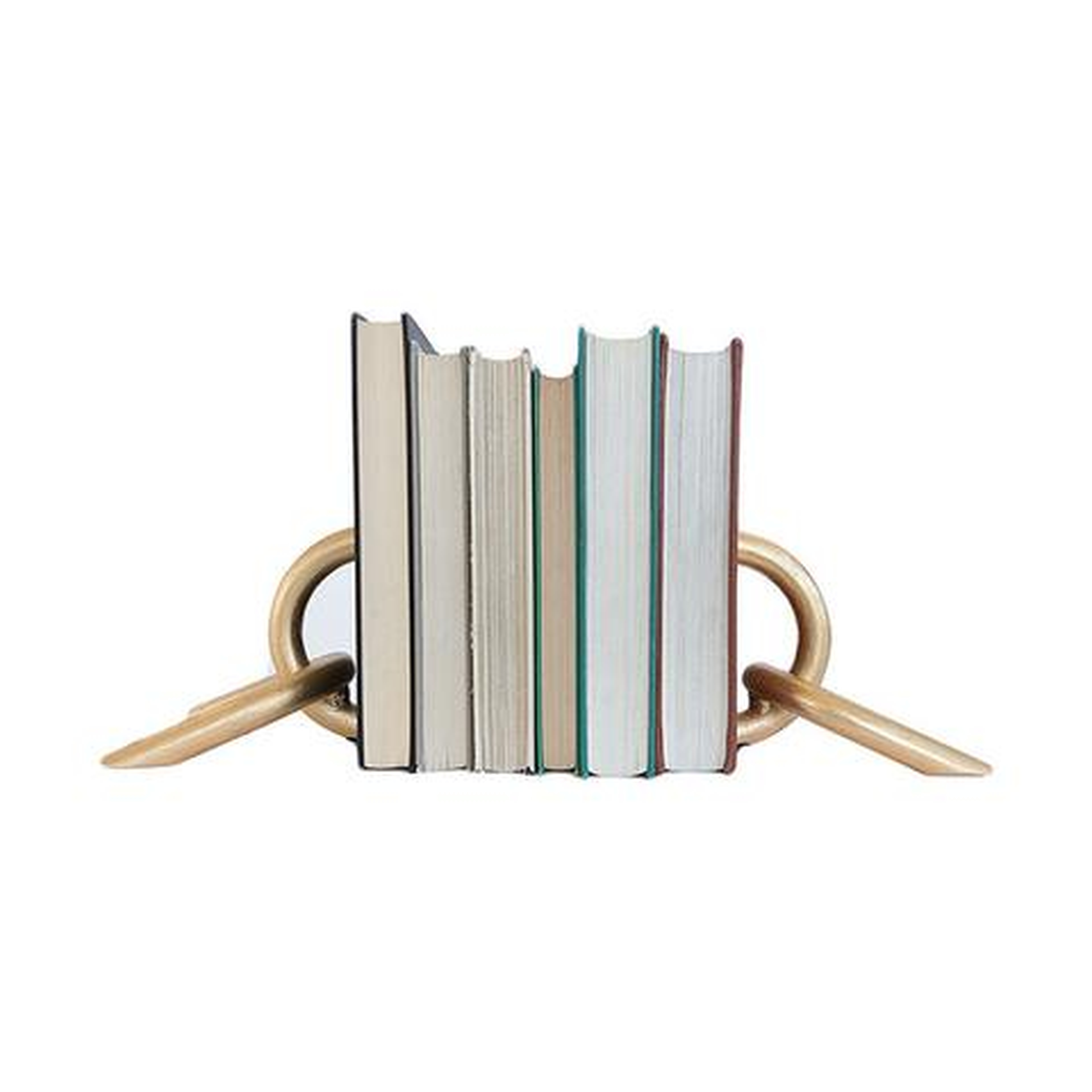 GOLD CHAIN BOOKENDS - McGee & Co.