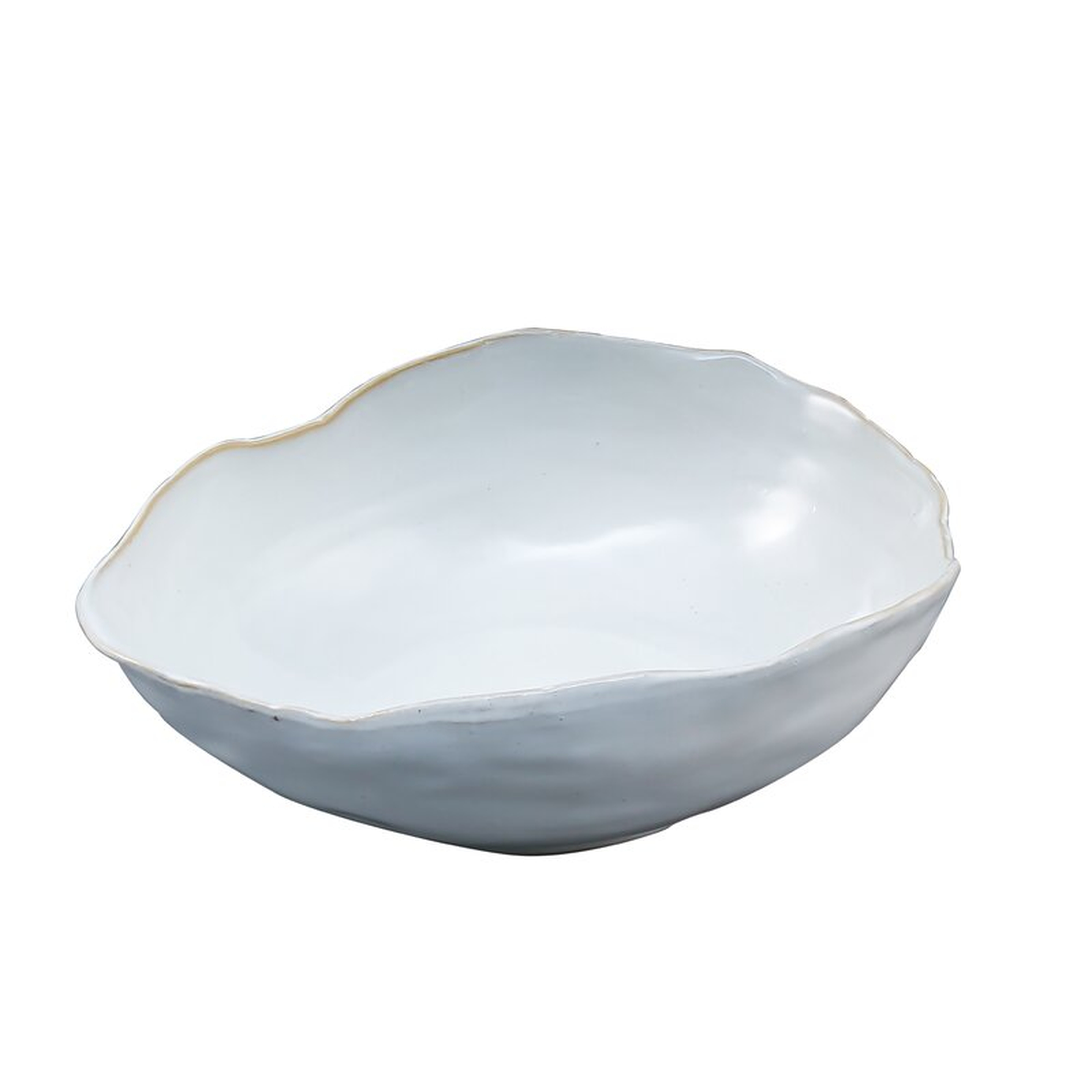 Asymmetrical Glazed Ceramic Decorative Bowl - Perigold
