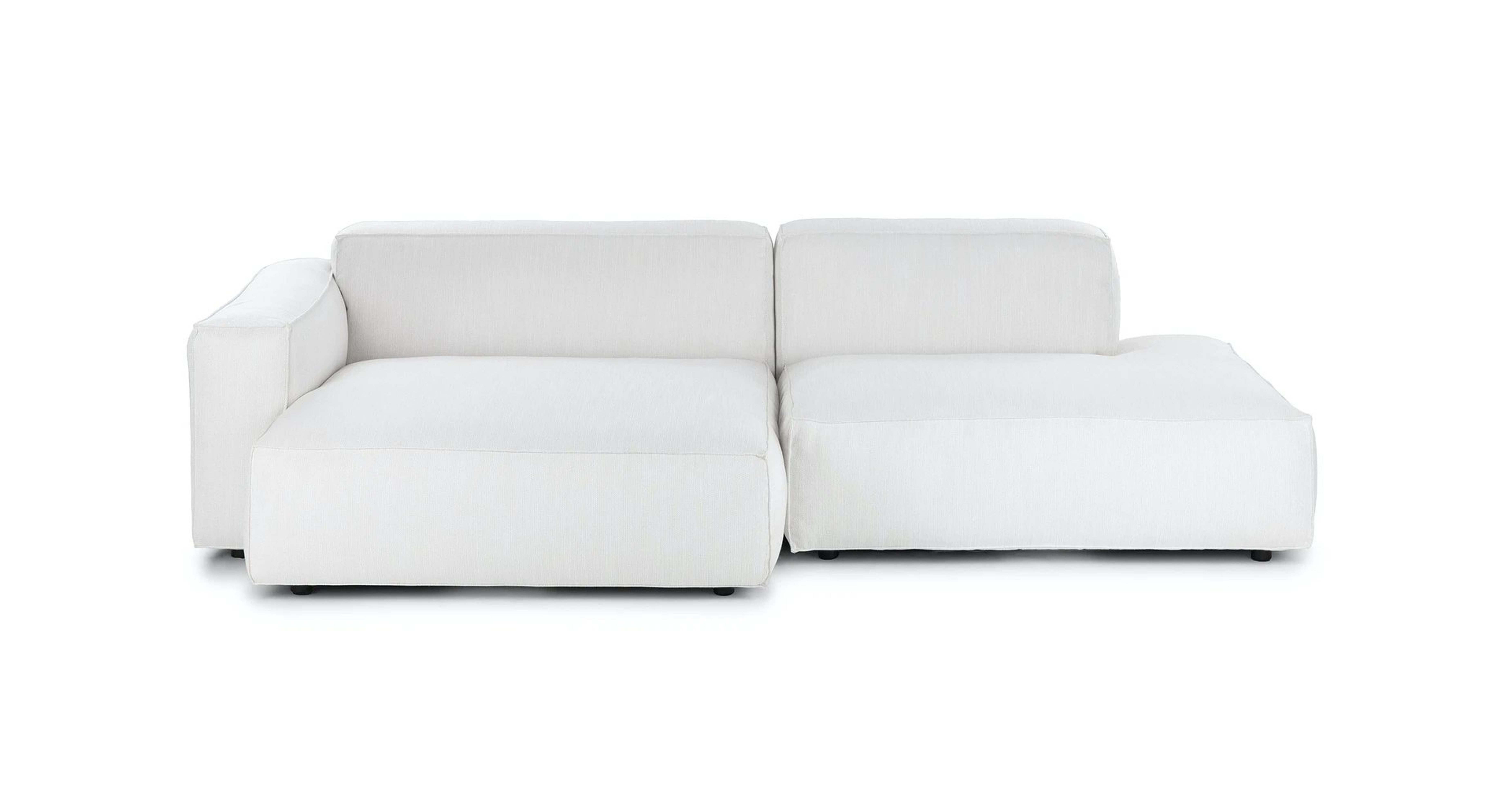 Solae Chill White Left Sectional - Article