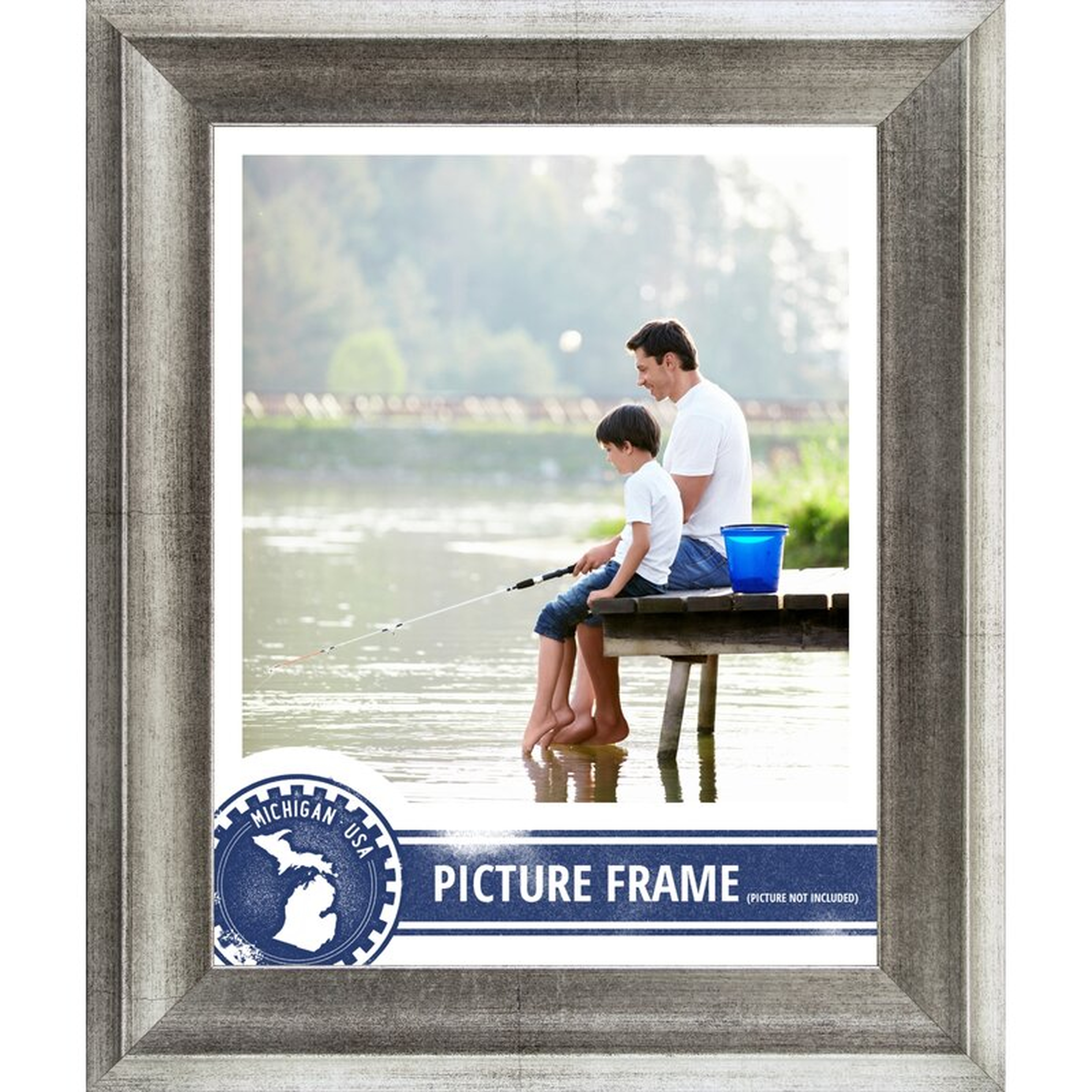 1.5" Wide Distressed Picture Frame / Poster Frame - 8 x10 - Wayfair
