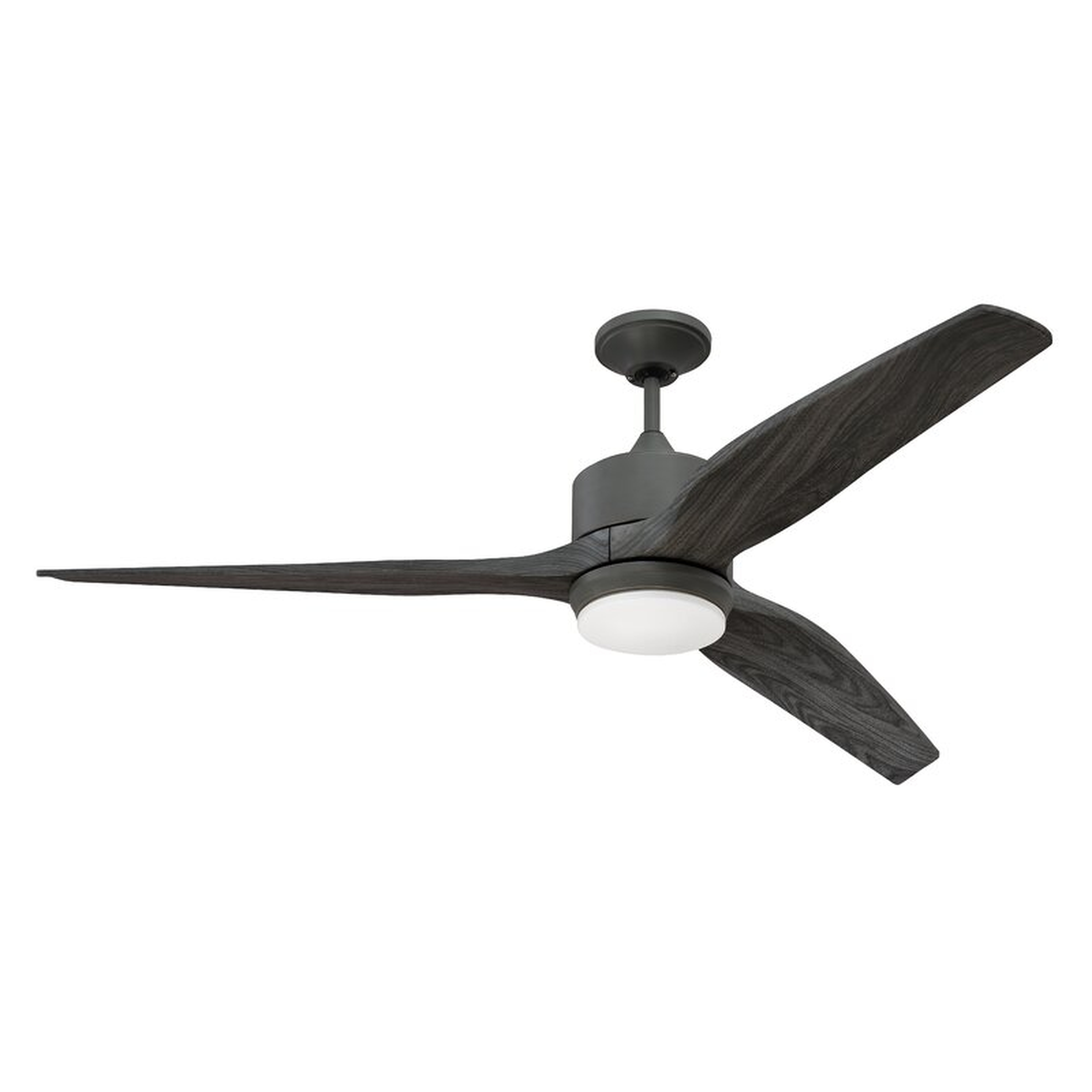 Paige 60" 3 - Blade Outdoor LED Standard Ceiling Fan with Light Kit Included - Wayfair