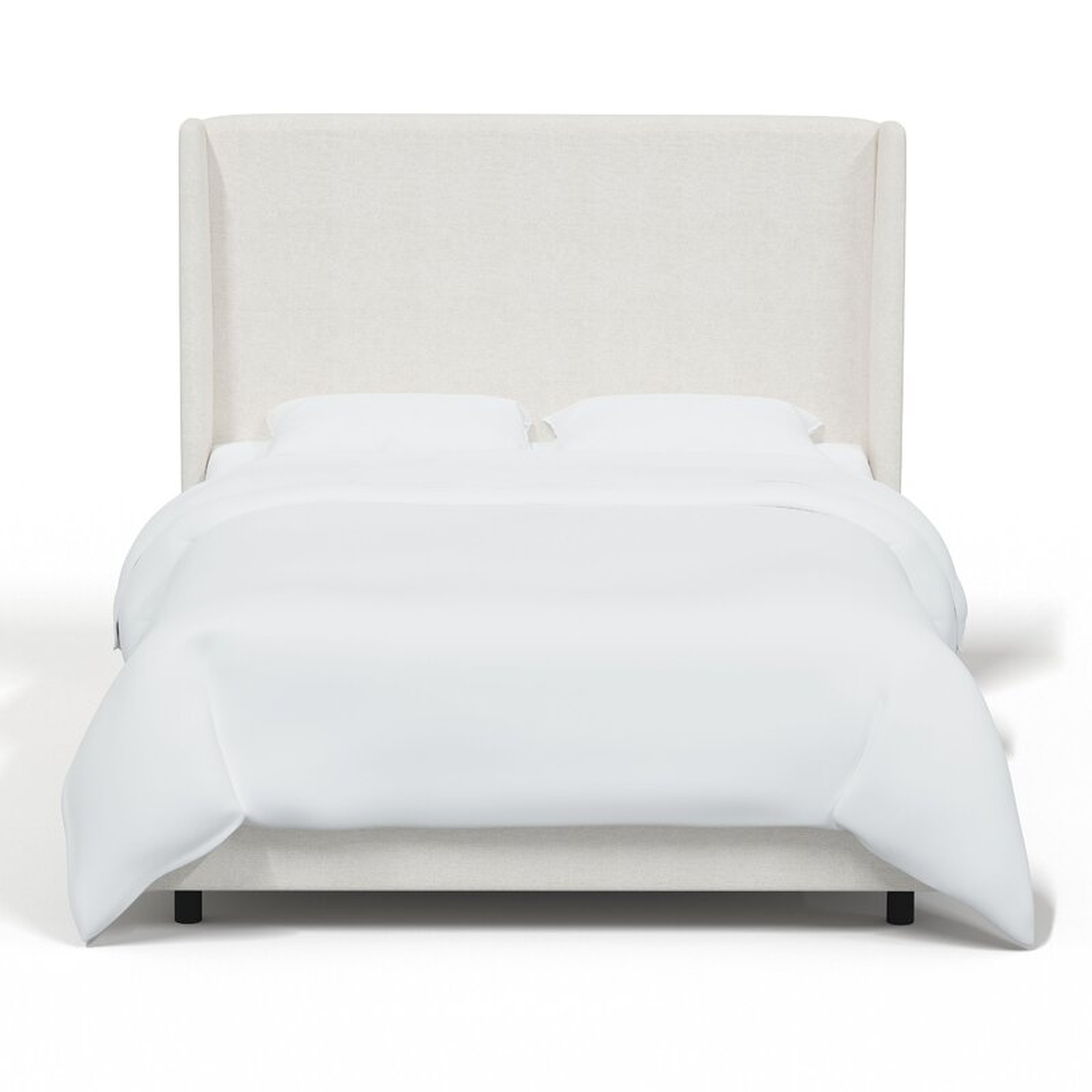 Upholstered Low Profile Standard Bed CAL KING - Wayfair