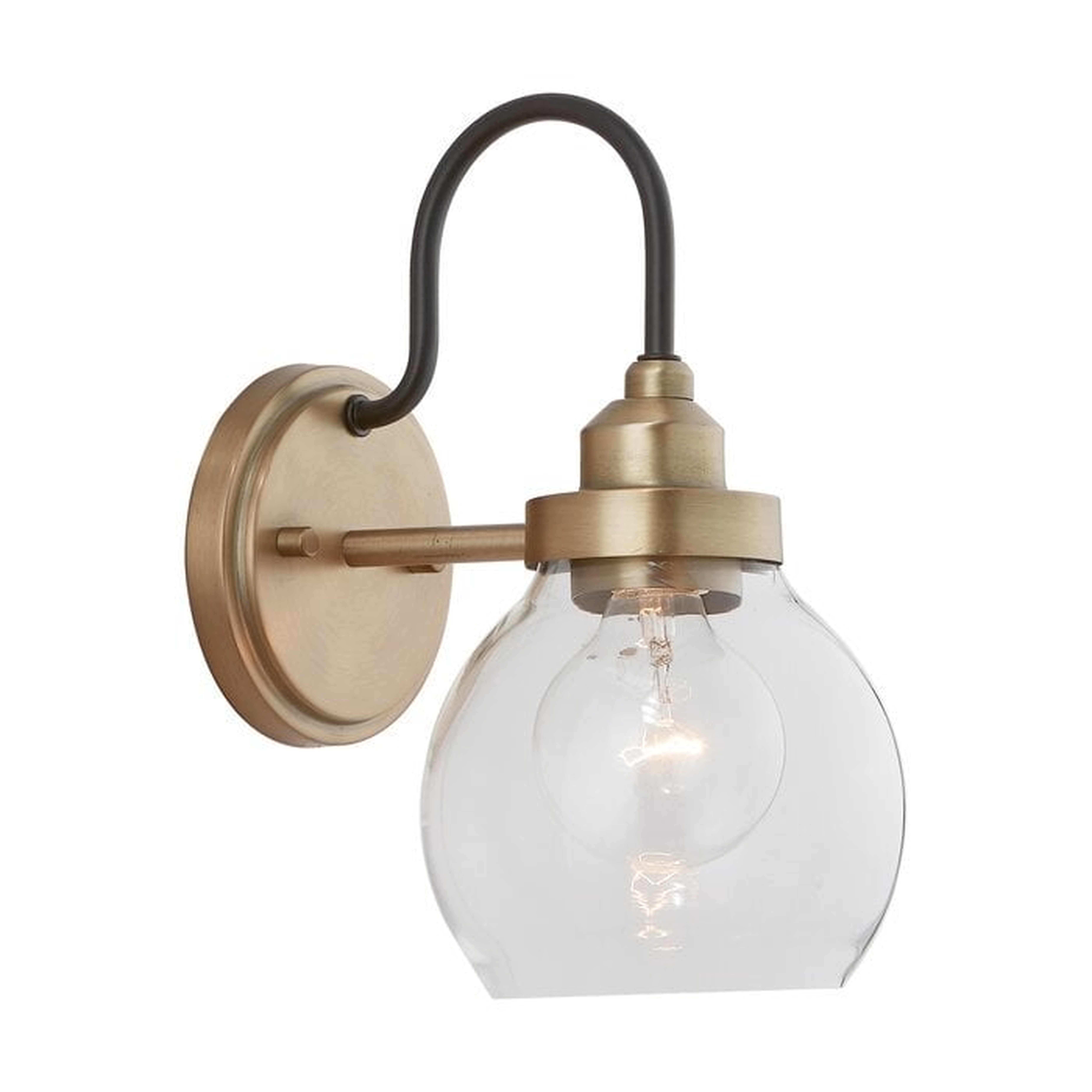 Llewellyn 1-Light Armed Sconce - Wayfair