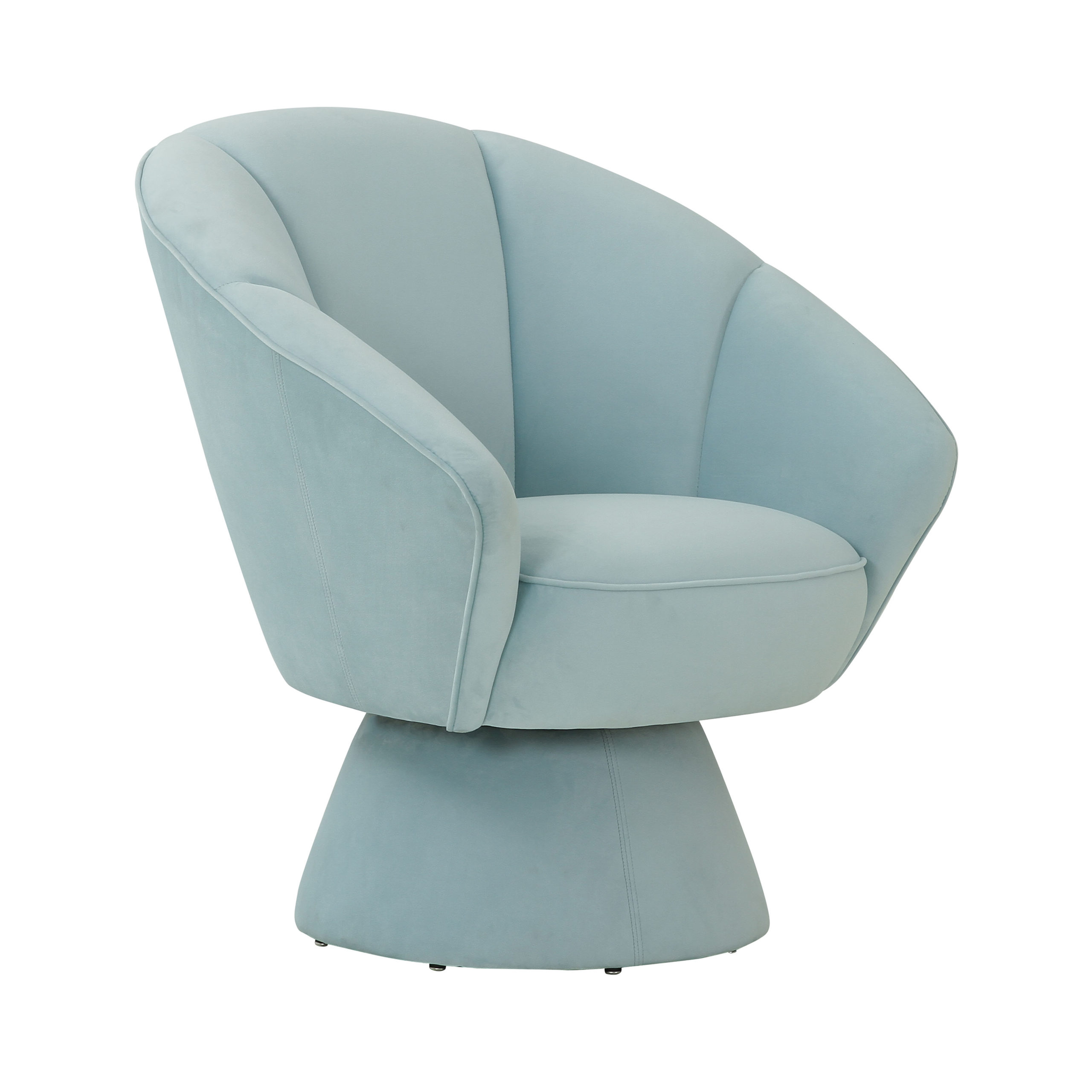 Allora Light Blue Accent Chair - Maren Home