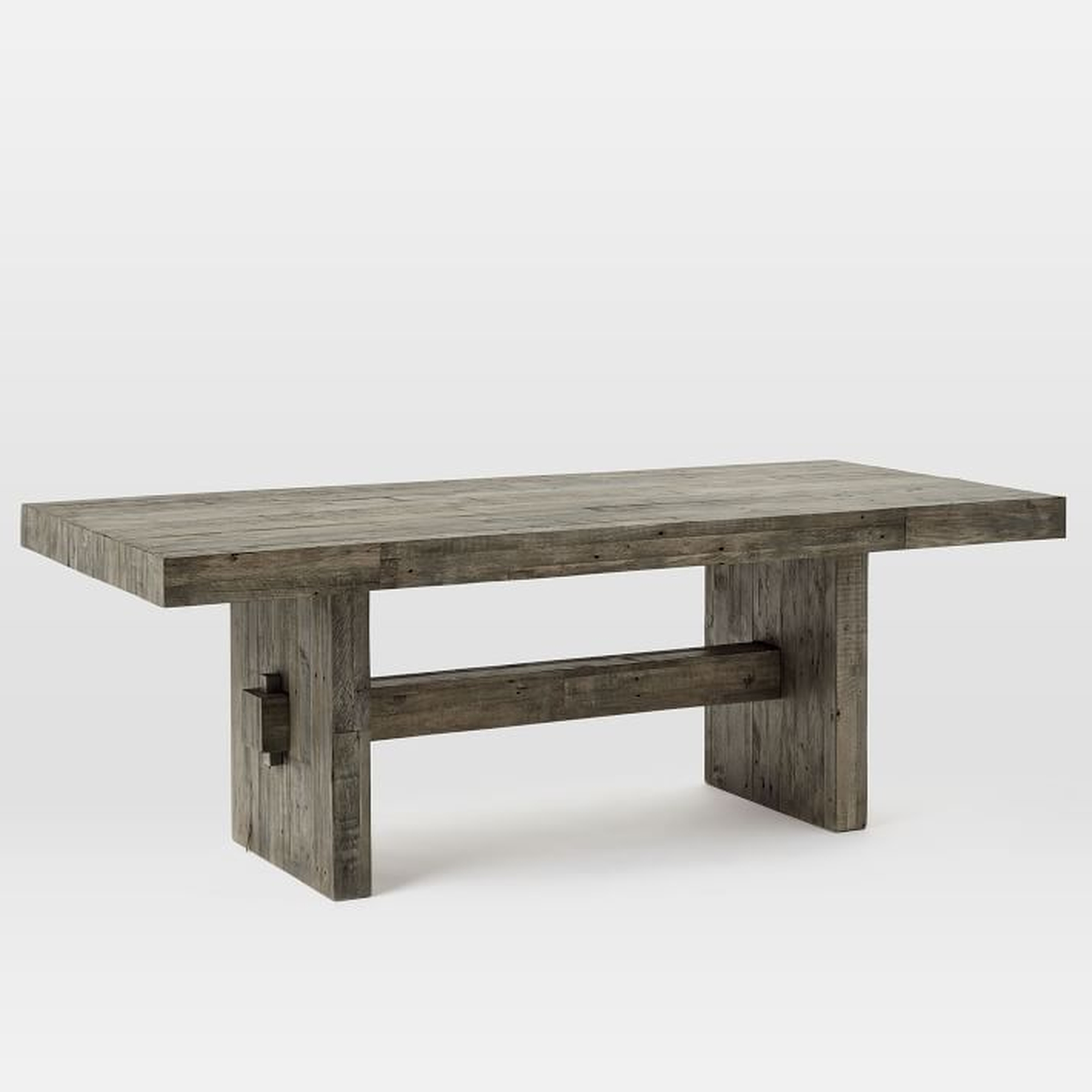 Emmerson® Reclaimed Wood Dining Table - Stone Gray - West Elm
