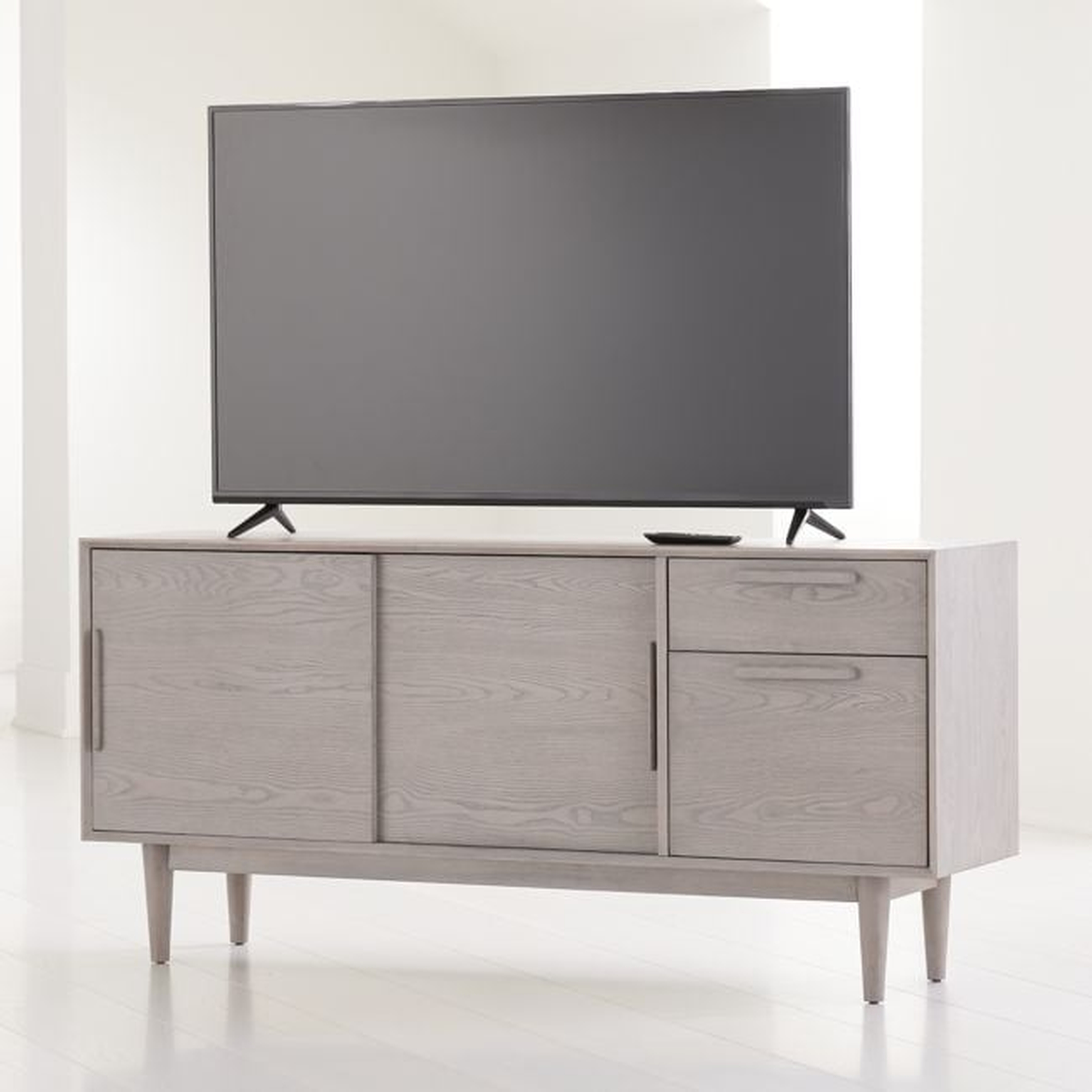 Tate Stone 64.5" Media Console - Crate and Barrel