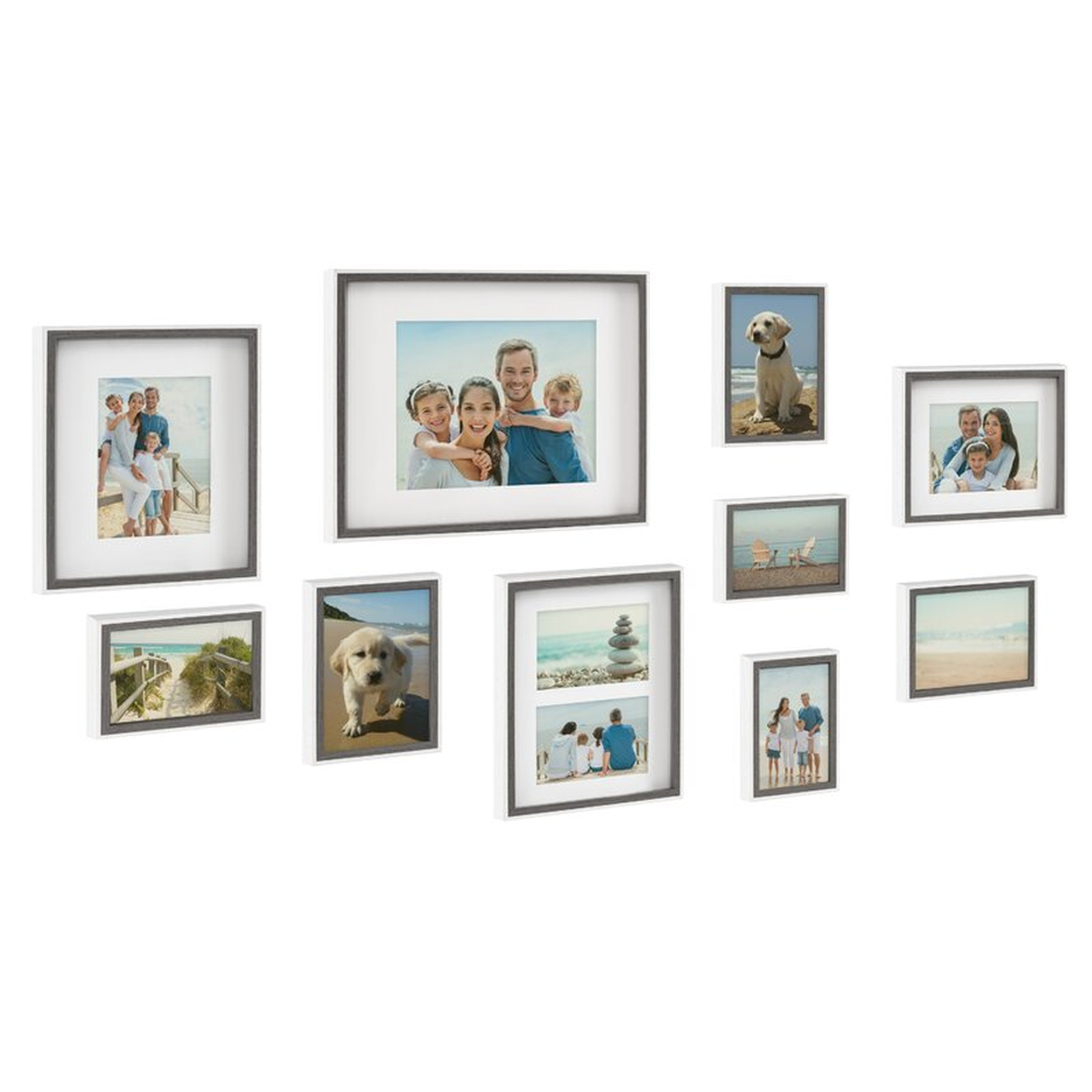 Beppe 10 Piece Gallery Wall Frame Set - Wayfair