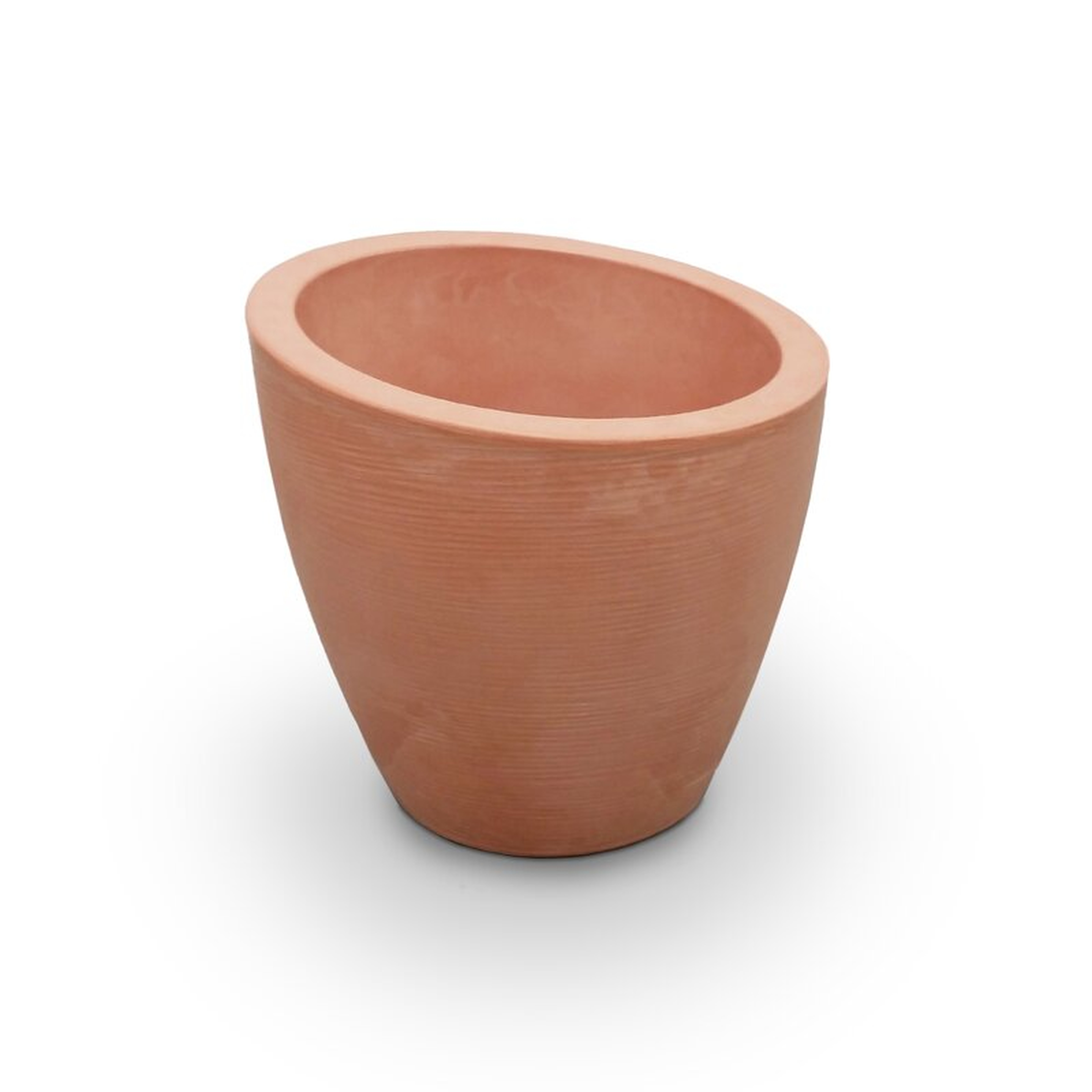 20" H x 20" W x 20" D Terracotta Cleckheat Plastic Pot Planter - Wayfair