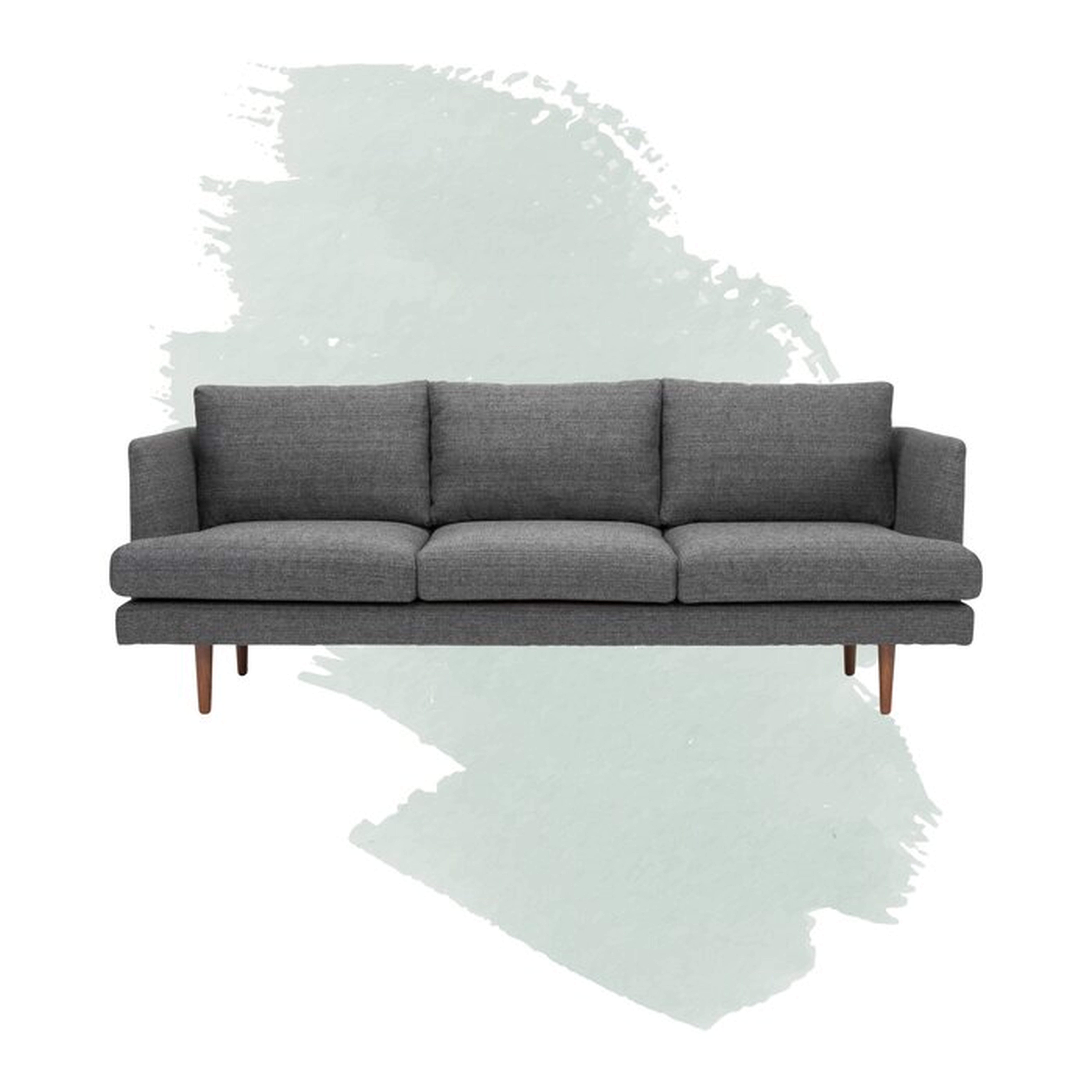 Celeste Sofa, Venga Dark Gray - Wayfair
