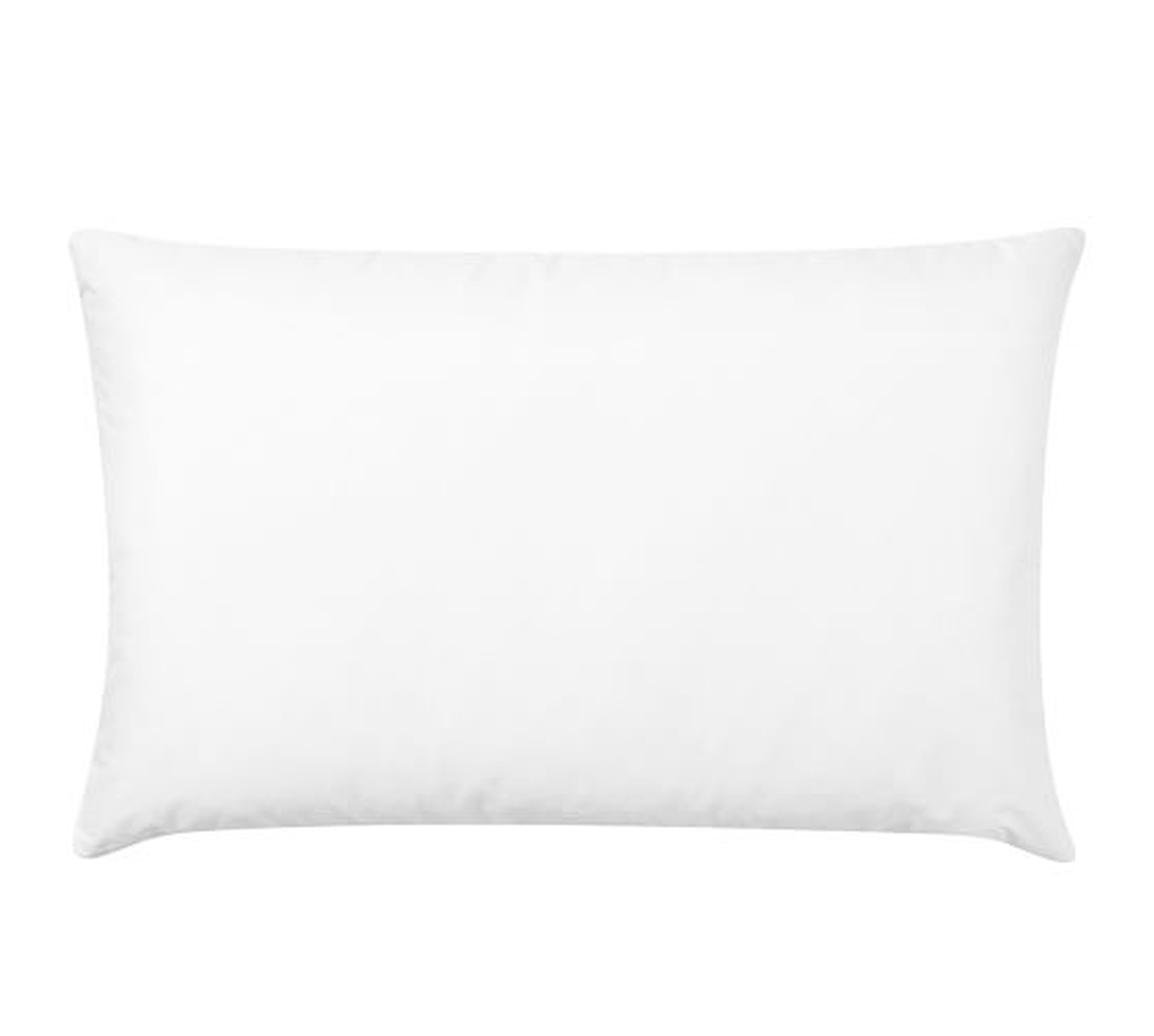 Down Feather Pillow Insert, 16 x 26", - Pottery Barn