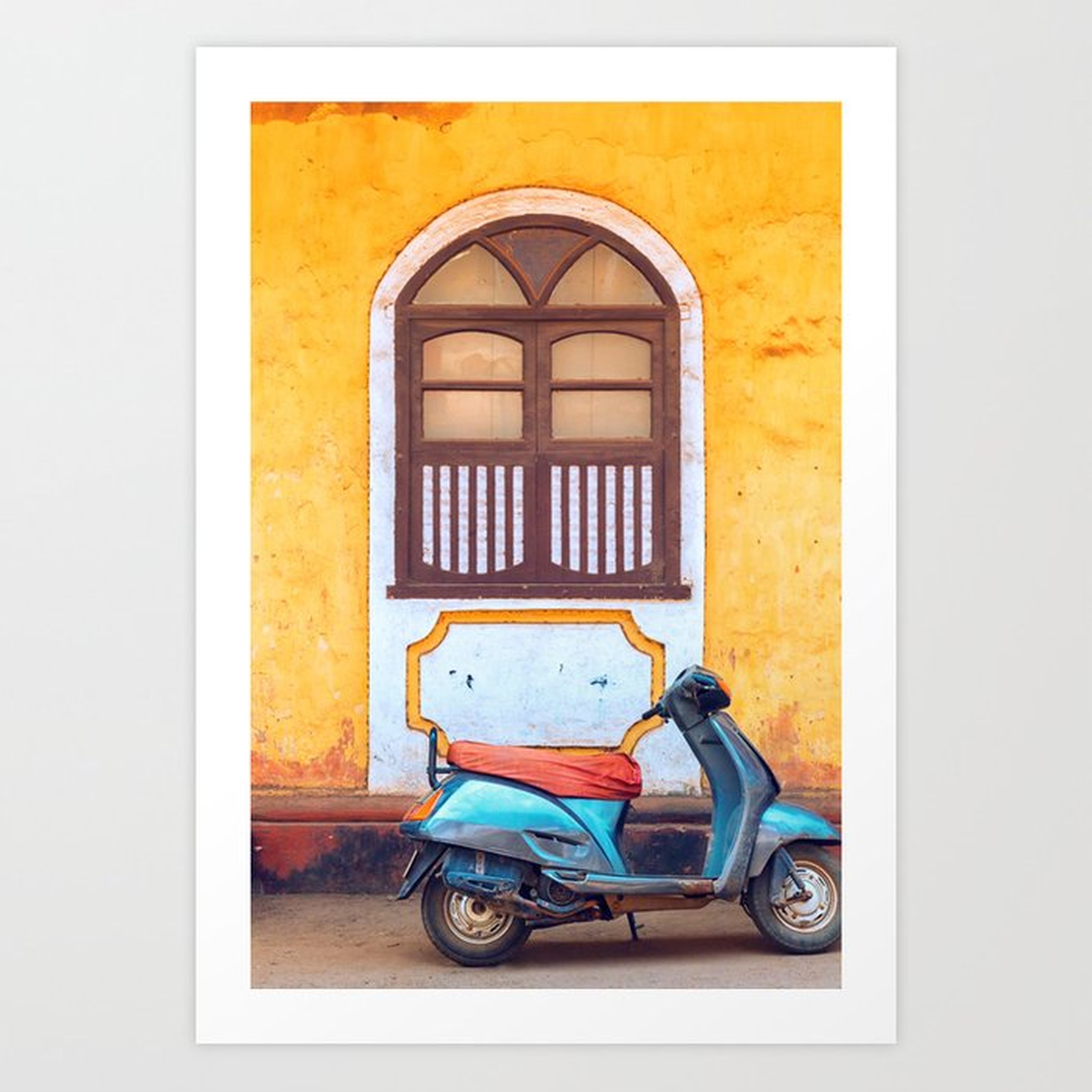 Travel photography made in India. Art Print 13"x19" - Society6