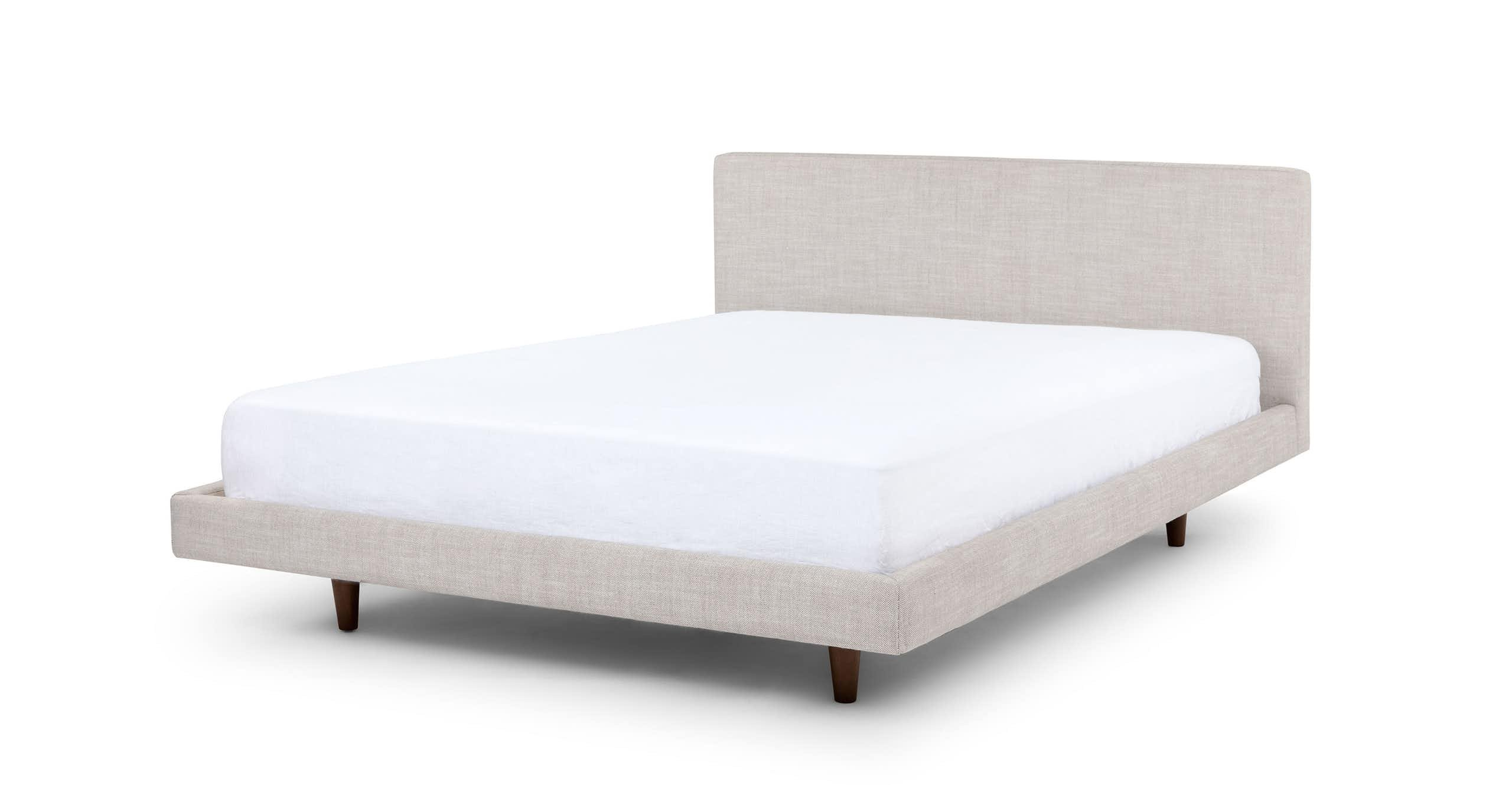 tessu clay taupe queen bed - Article