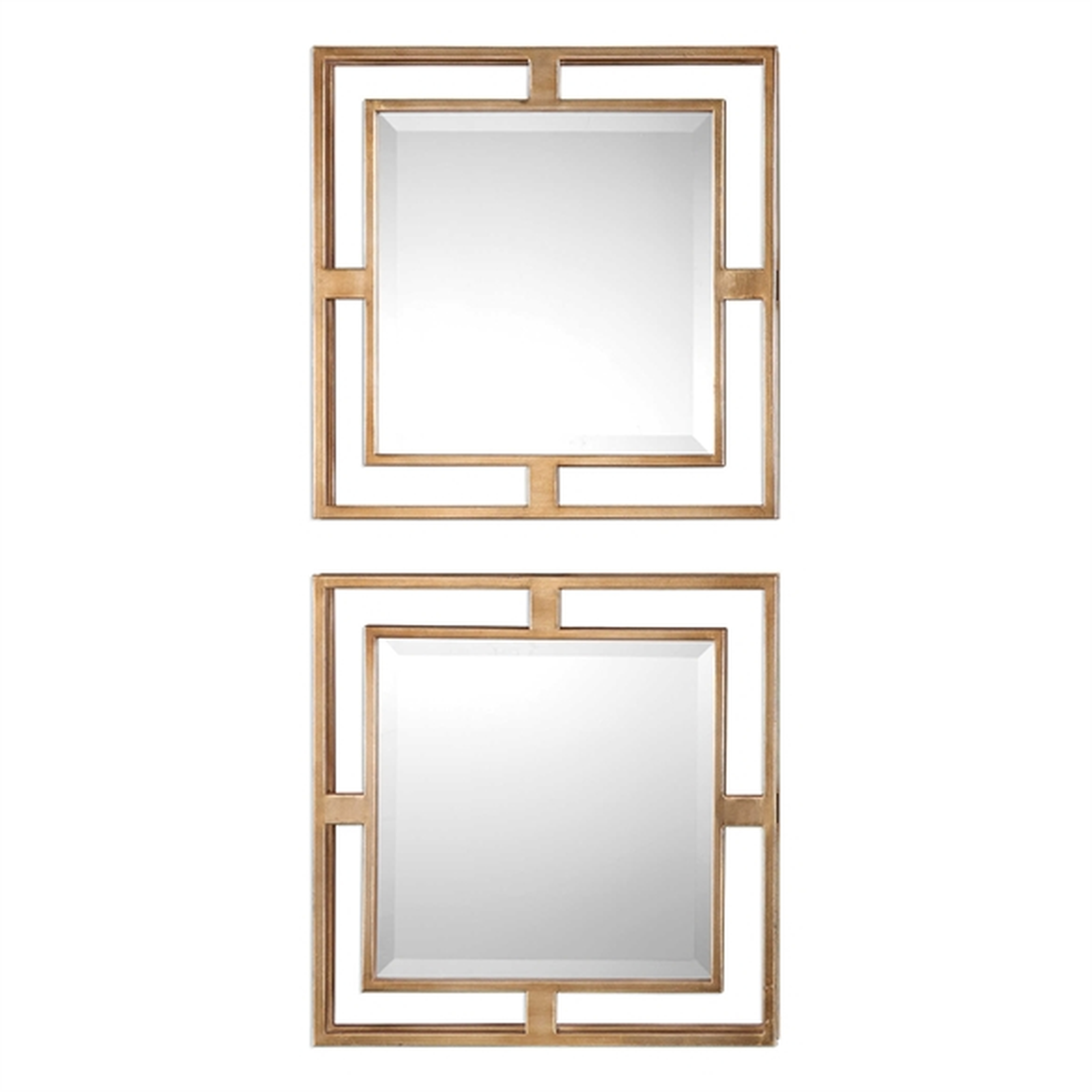 Allick Square Mirrors, S/2 - Hudsonhill Foundry