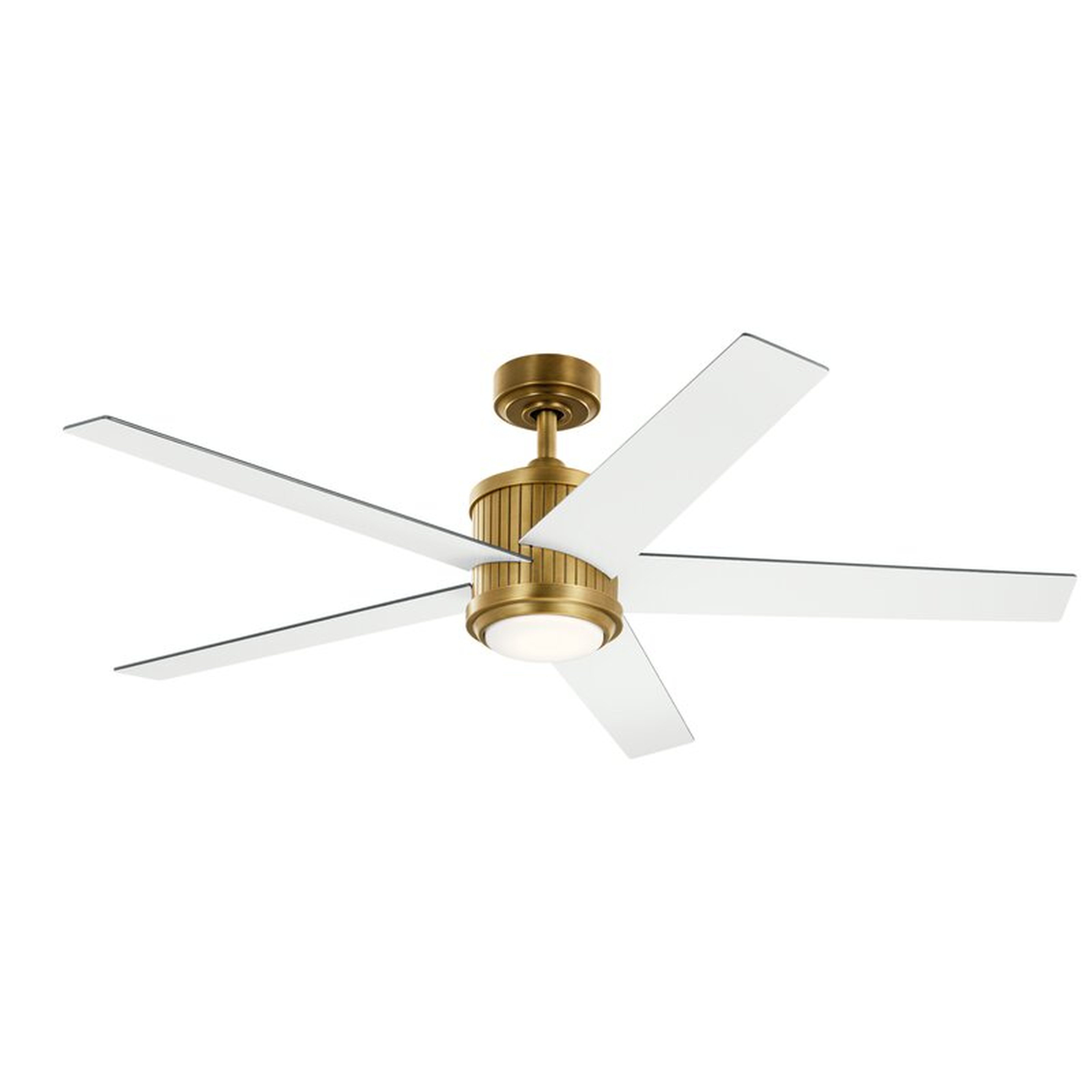 56'' Keohane 5 - Blade LED Standard Ceiling Fan with and Light Kit Included - Wayfair