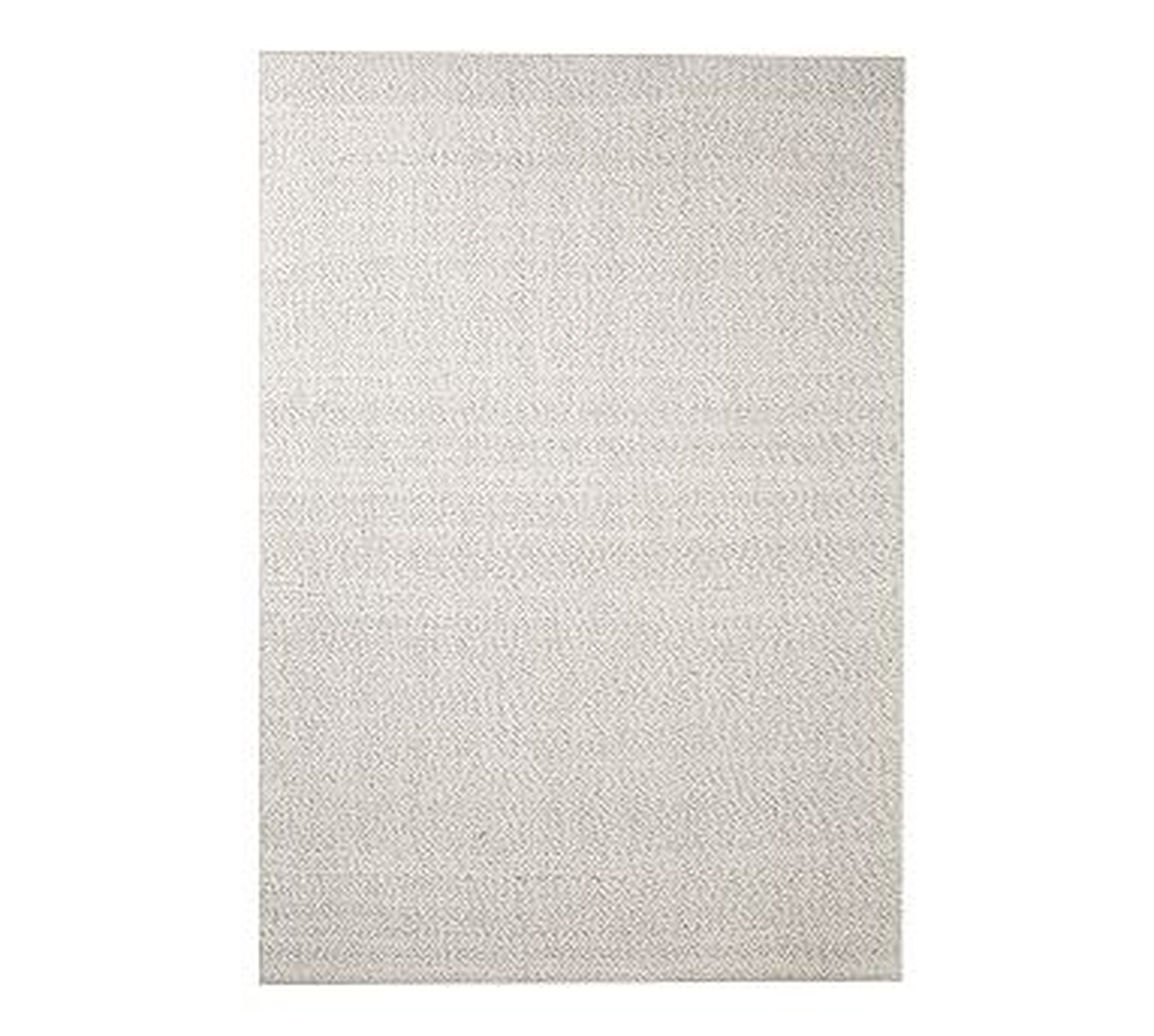 Lucca Synthetic Rug, 5 x 8', Gray Multi - Pottery Barn