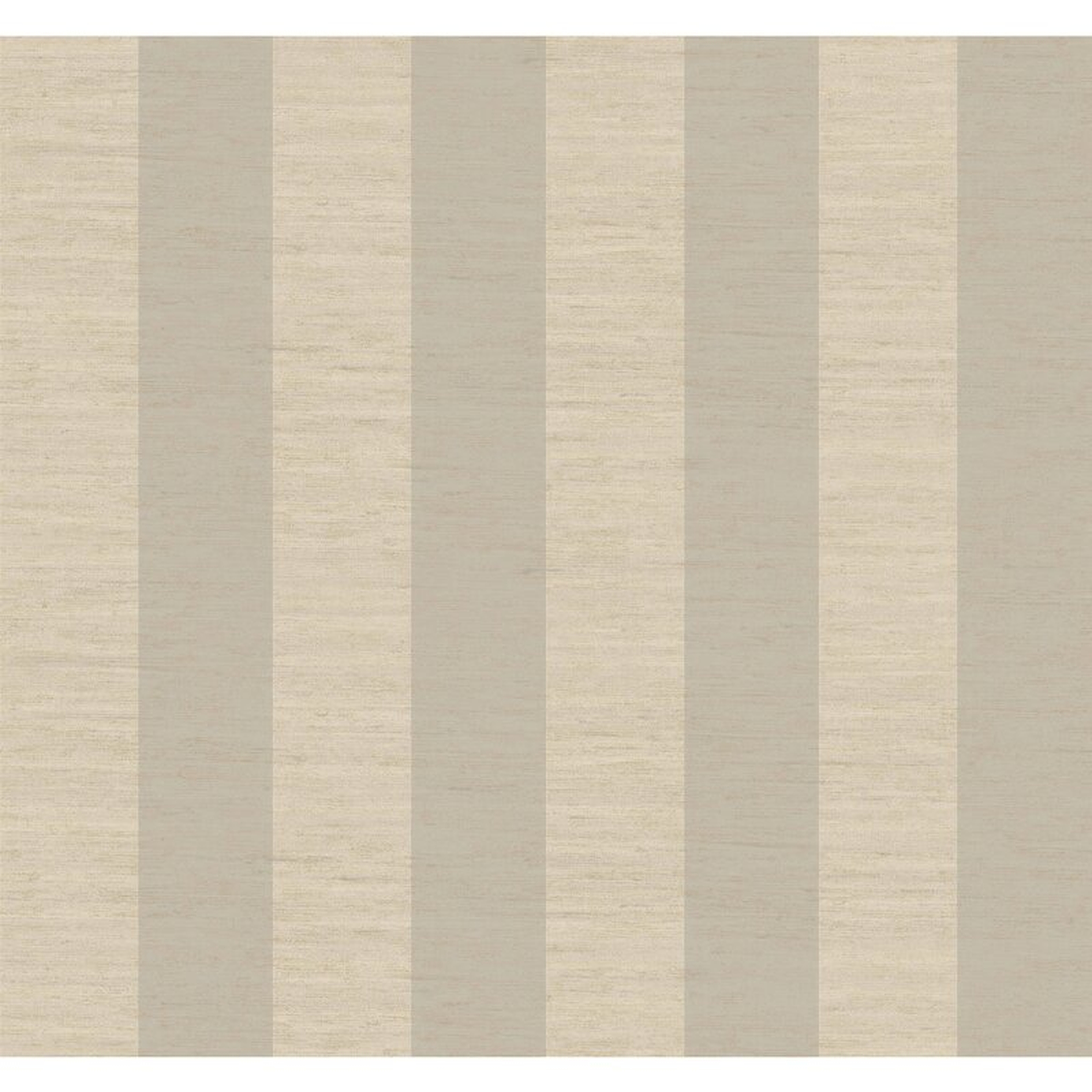 Gentle Manor 27' x 27" Stripes Foiled Wallpaper - Wayfair